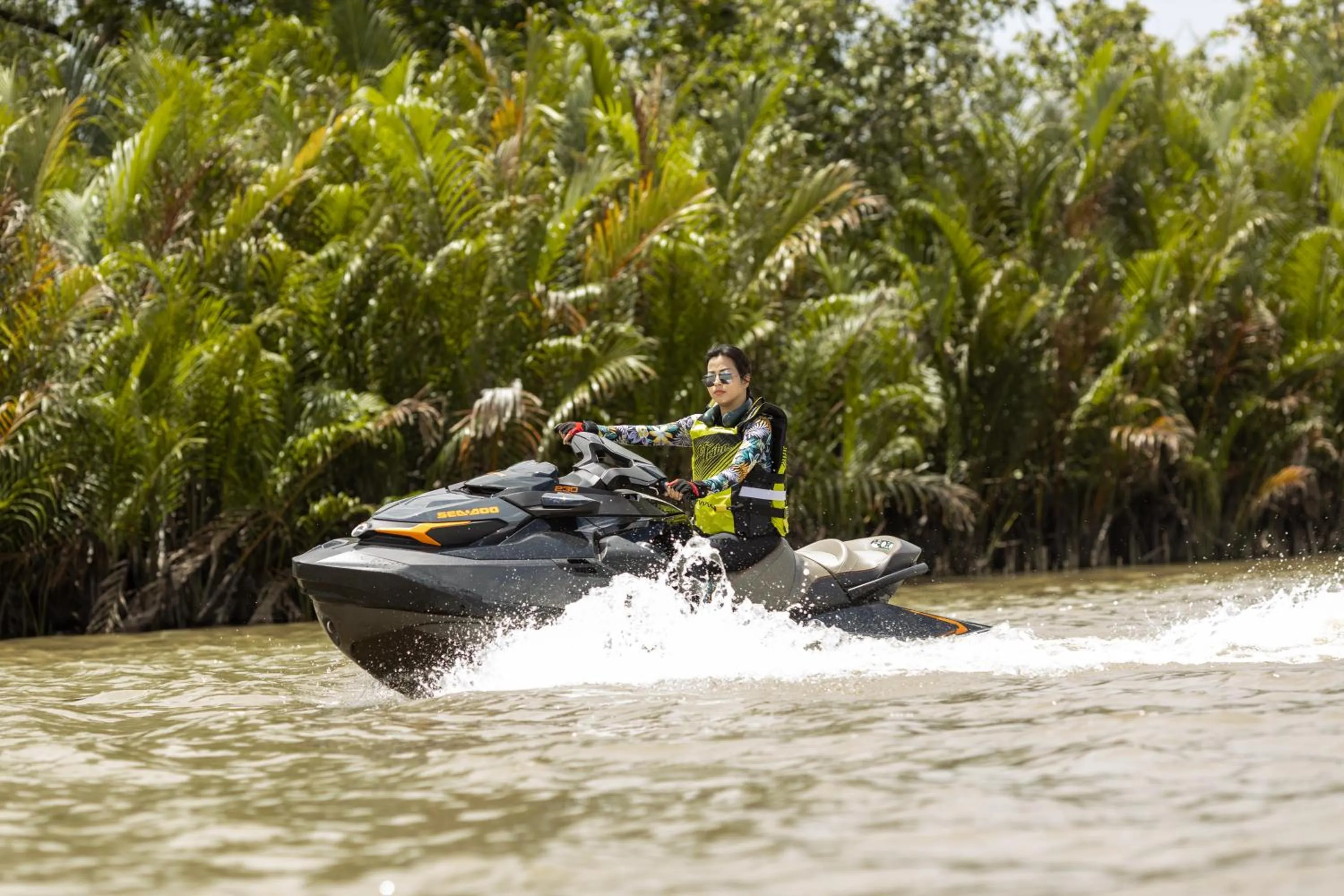 River view in SS Villa & Resort
