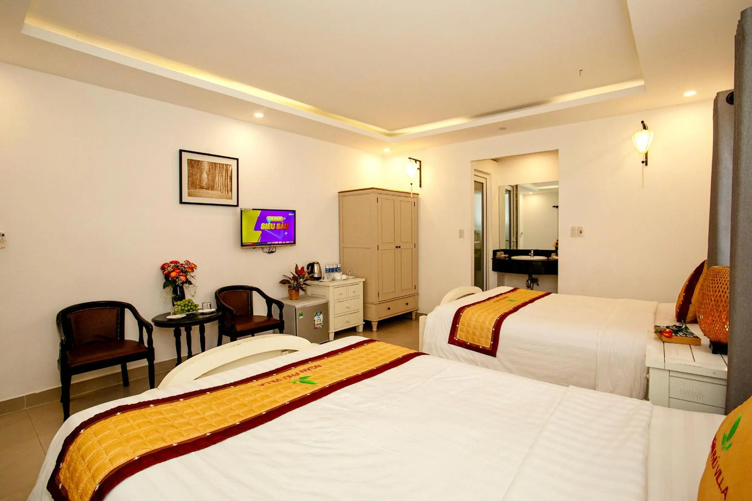 Bed in Ngan Phu Villa