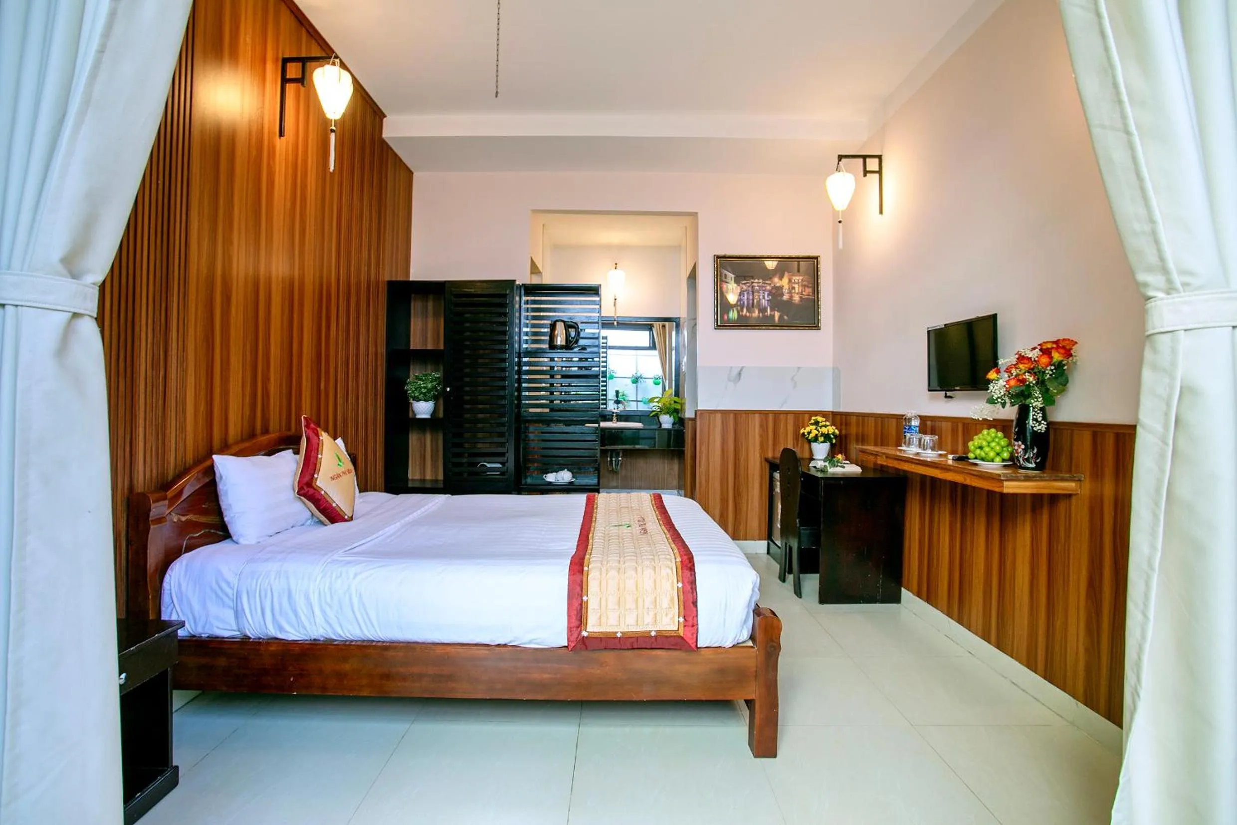 Bed in Ngan Phu Villa