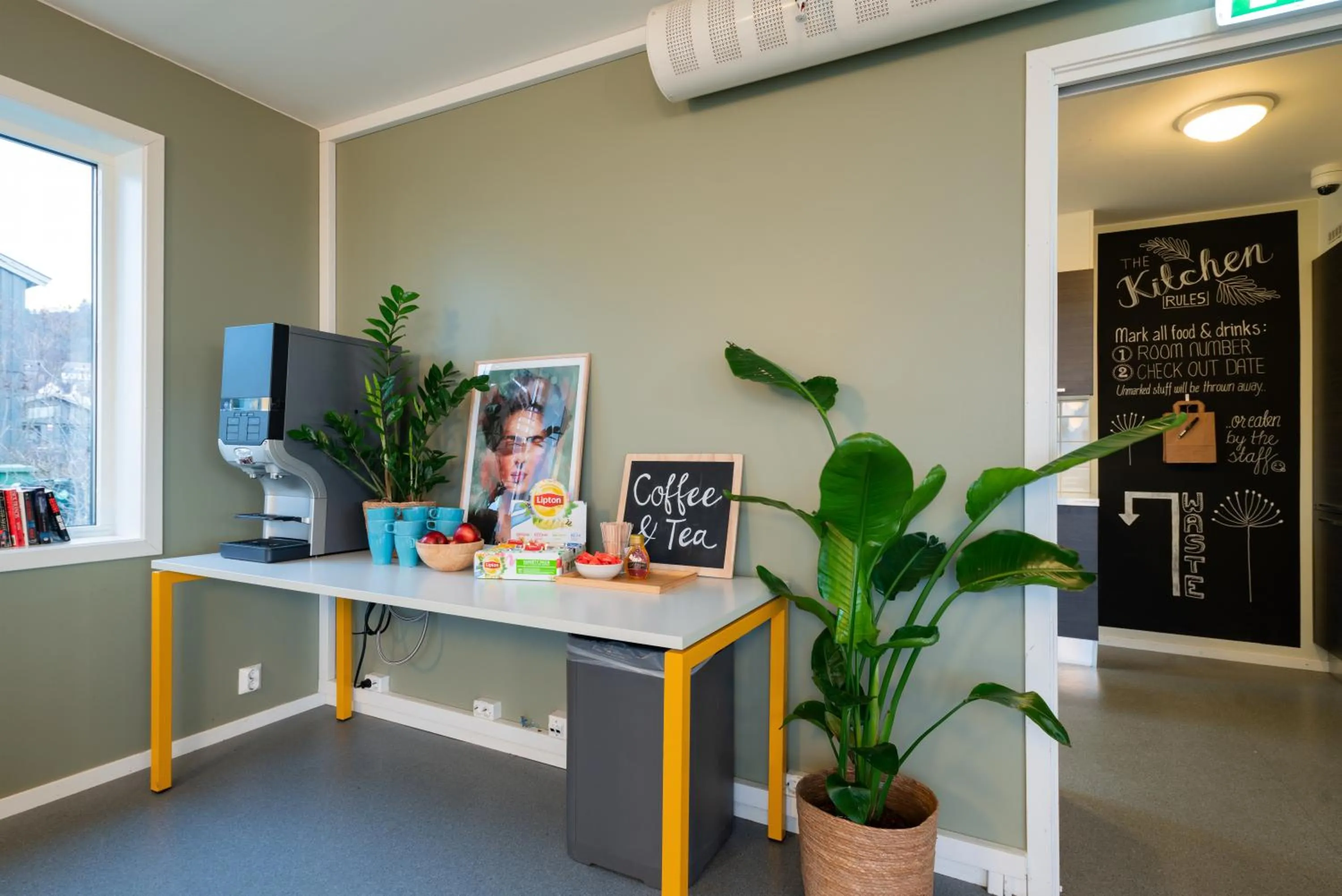 Coffee/tea facilities in Rumi Hostel