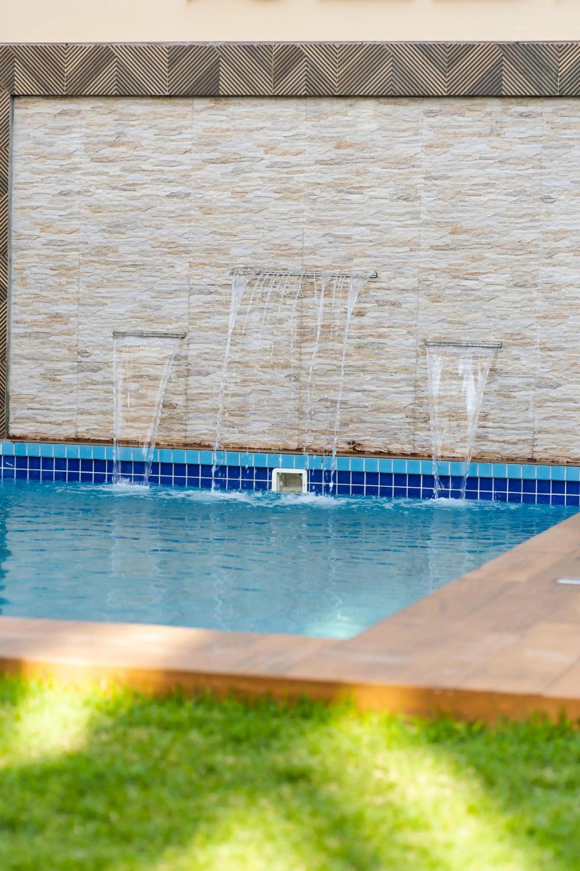 Swimming pool in Liebling Hotel Ciudad del Este