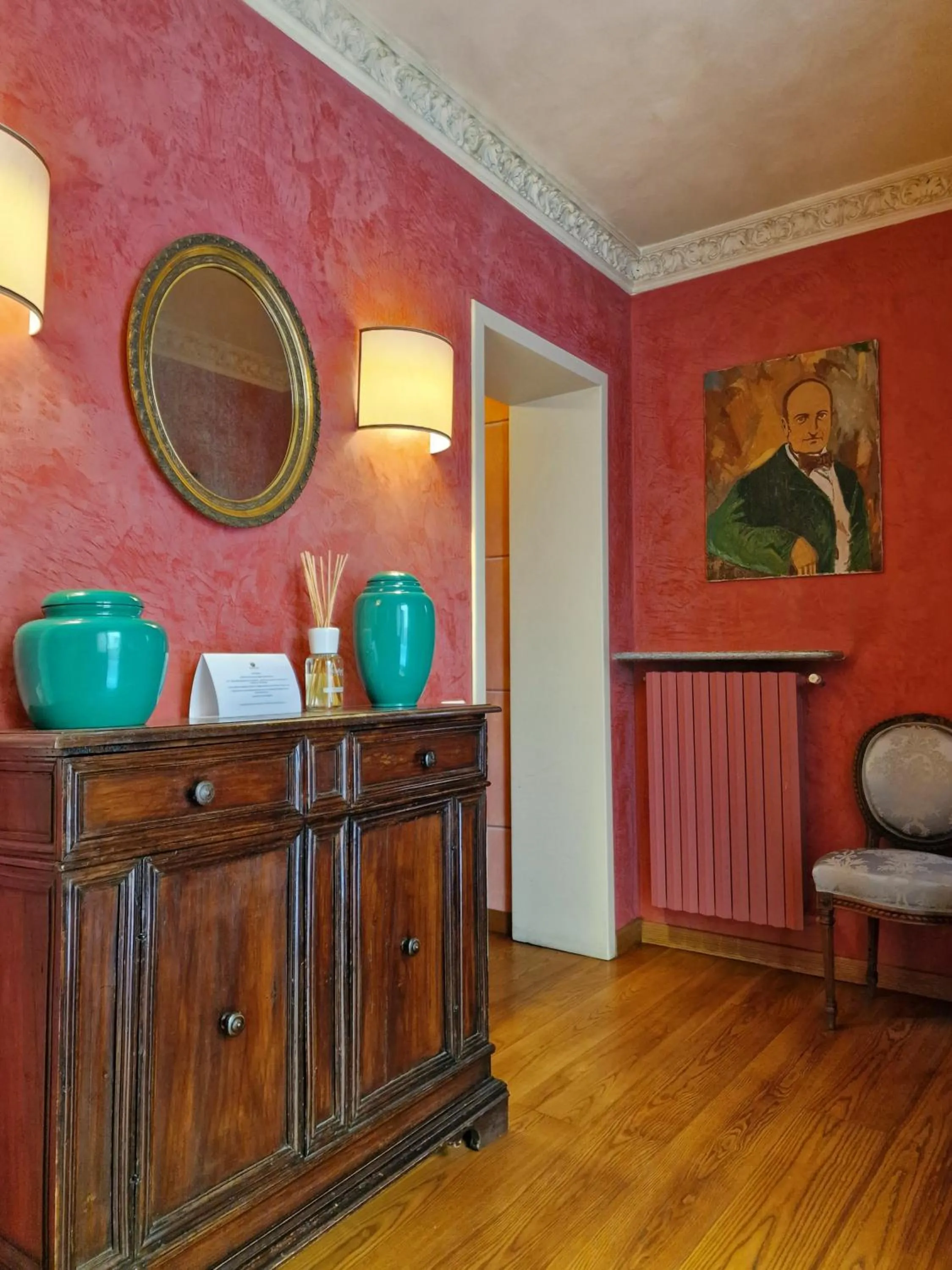 Lobby or reception in Relais Vimercati