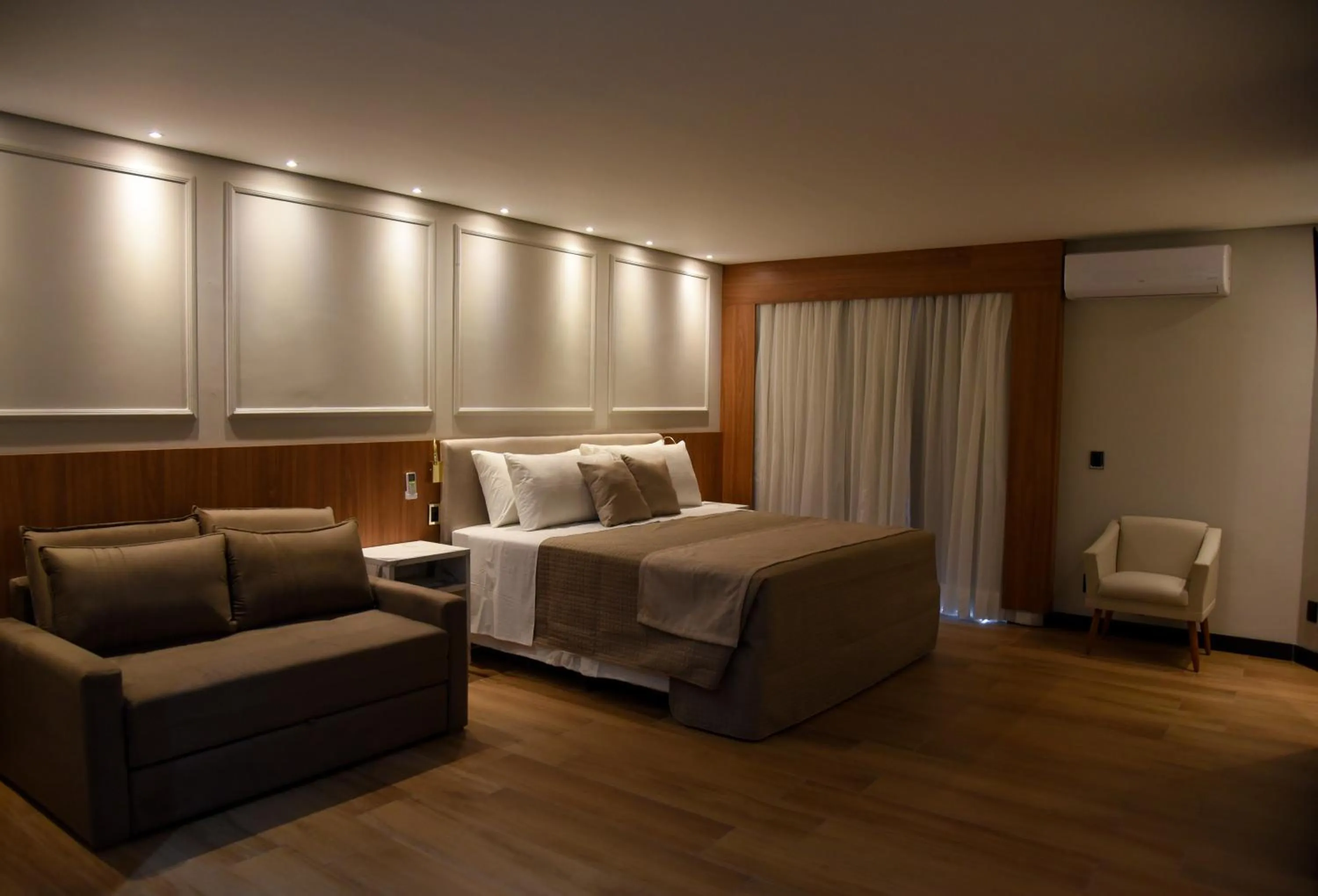 Bed in Hotel Titanic Penedo