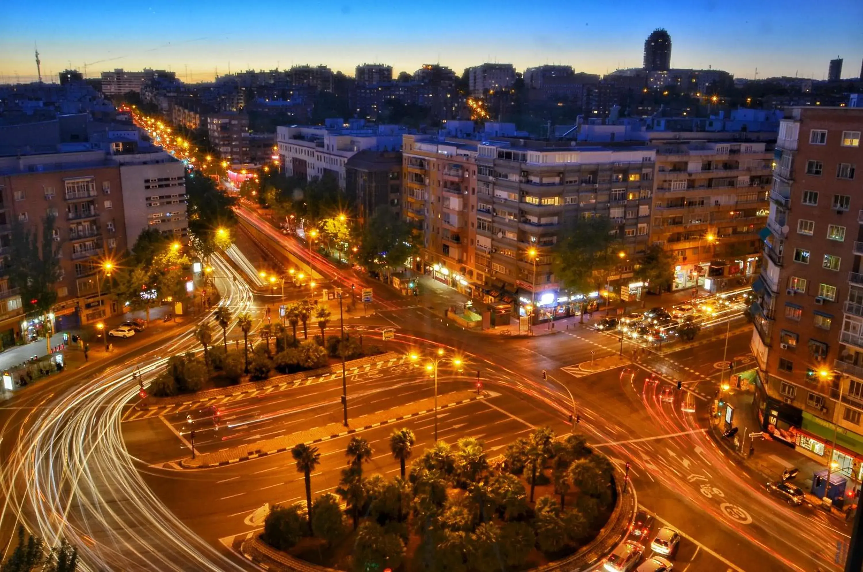Bird's eye view in Claridge Madrid Bird's eye view in Claridge Madrid