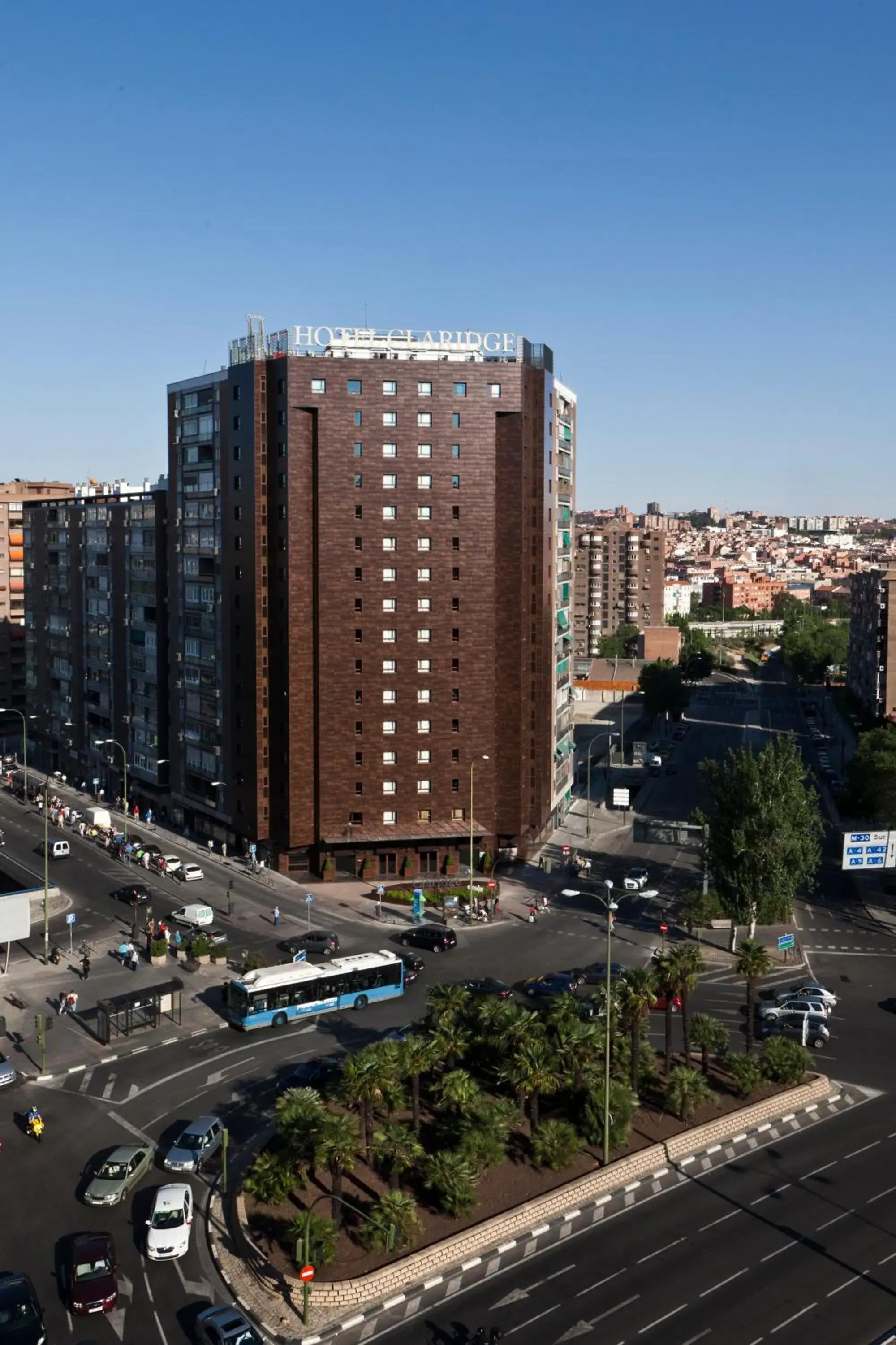Bird's eye view in Claridge Madrid Bird's eye view in Claridge Madrid