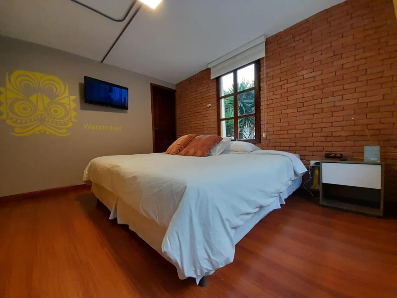 Bedroom, Bed in 593 Hotel Boutique Baños