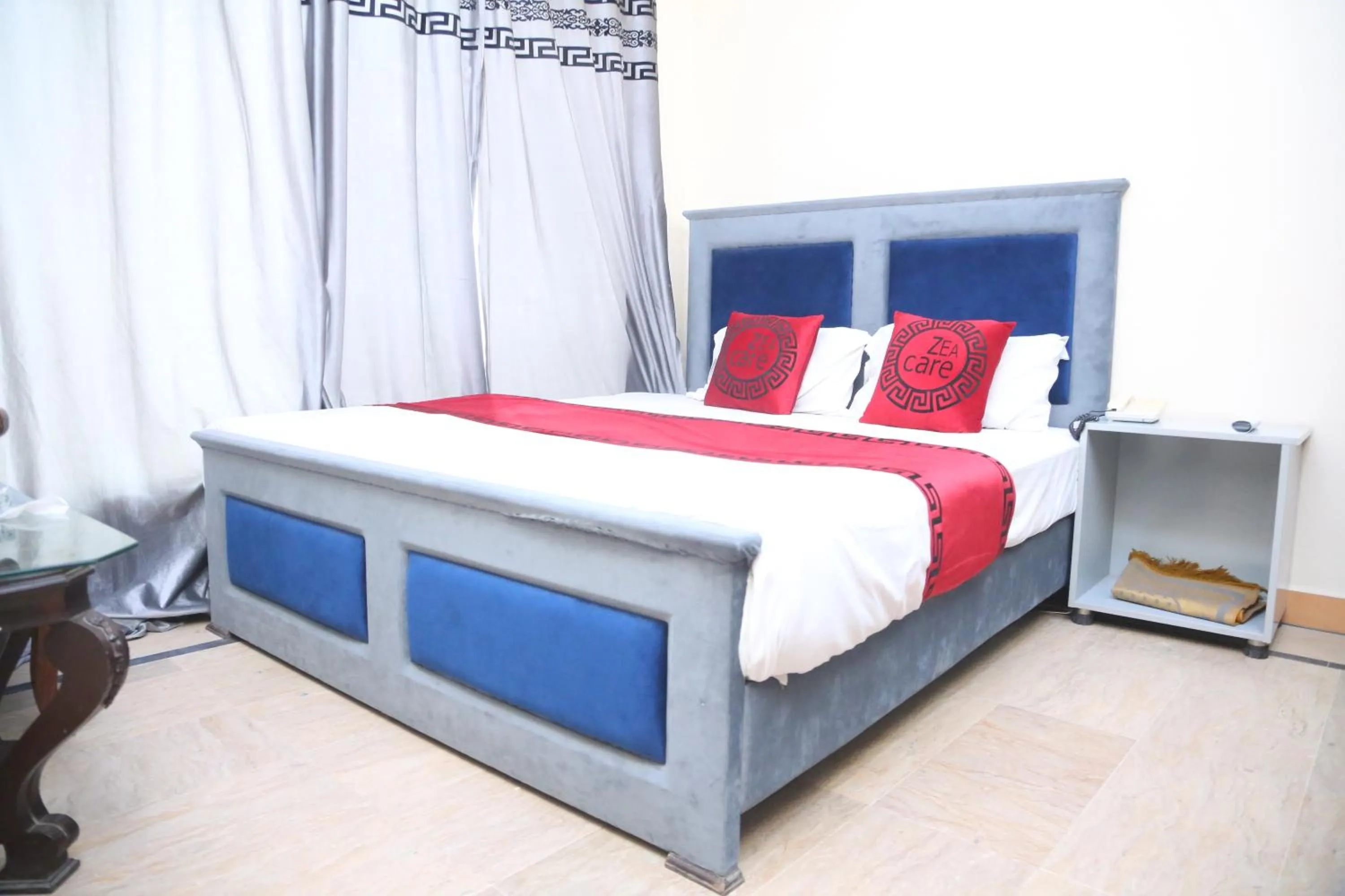 Photo of the whole room, Bed in Hotel Zea Care Johar Town Lahore