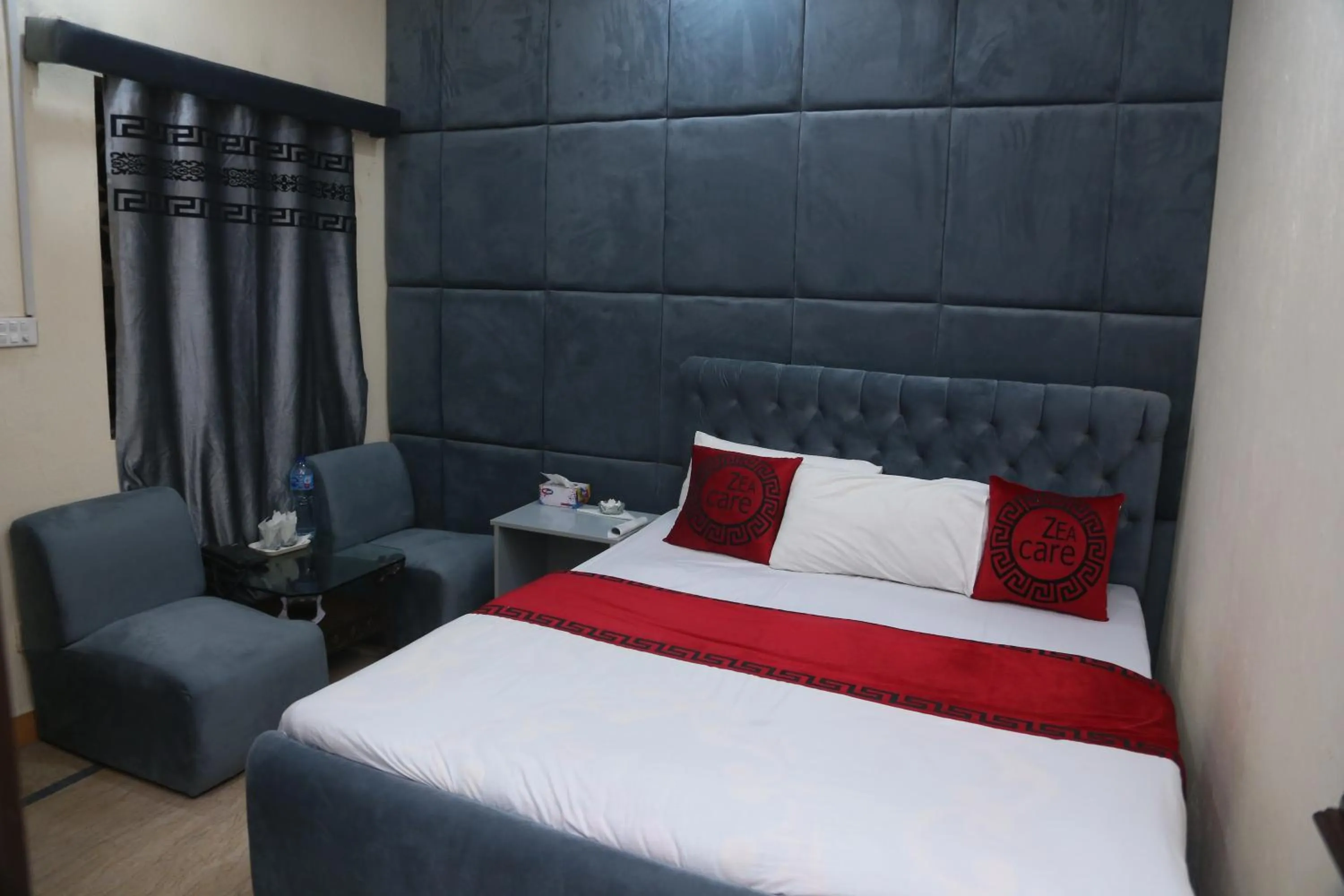 Bed in Hotel Zea Care Johar Town Lahore
