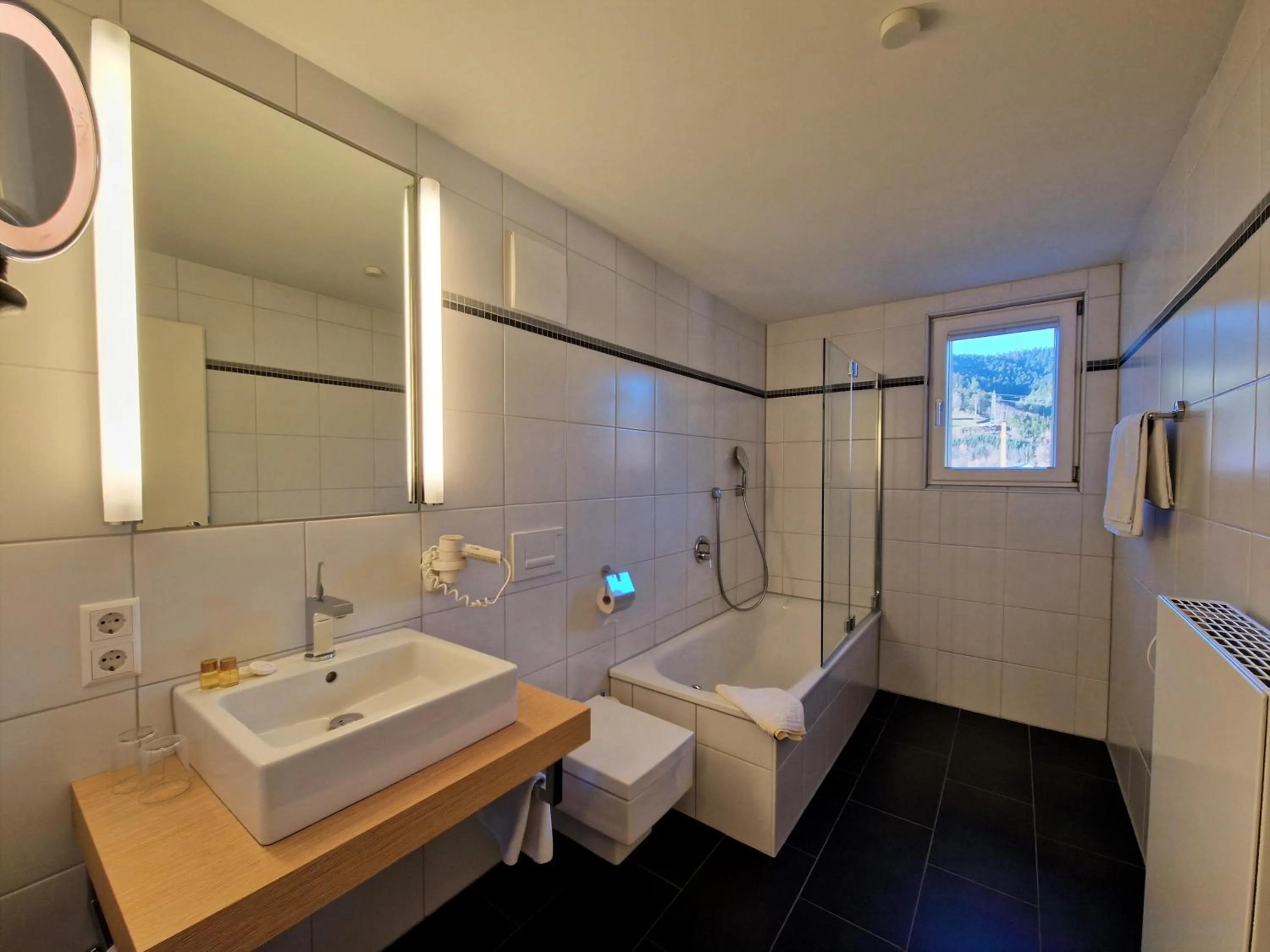 Toilet in Blume Hausach I Hotel & Restaurant