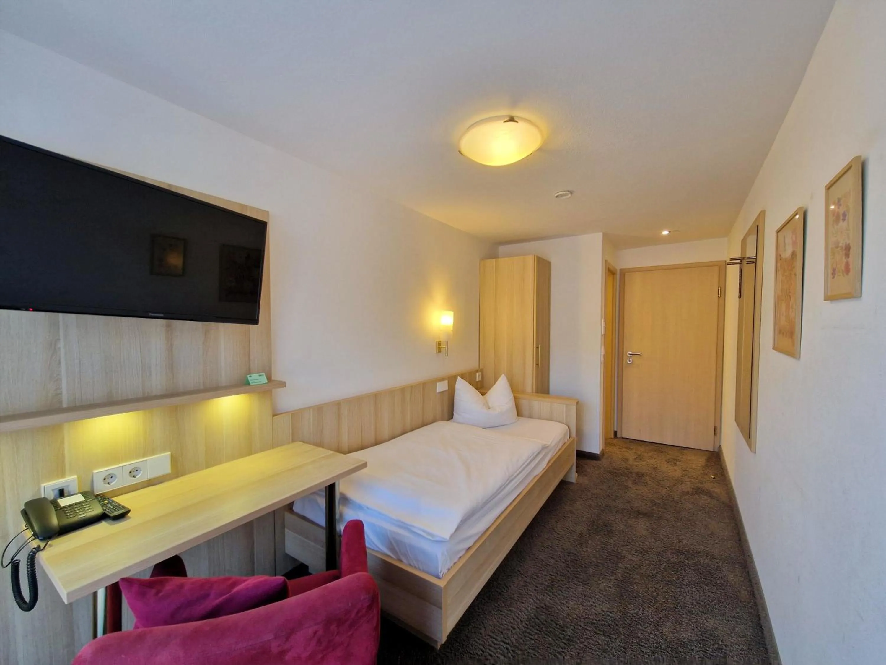 Bed in Blume Hausach I Hotel & Restaurant