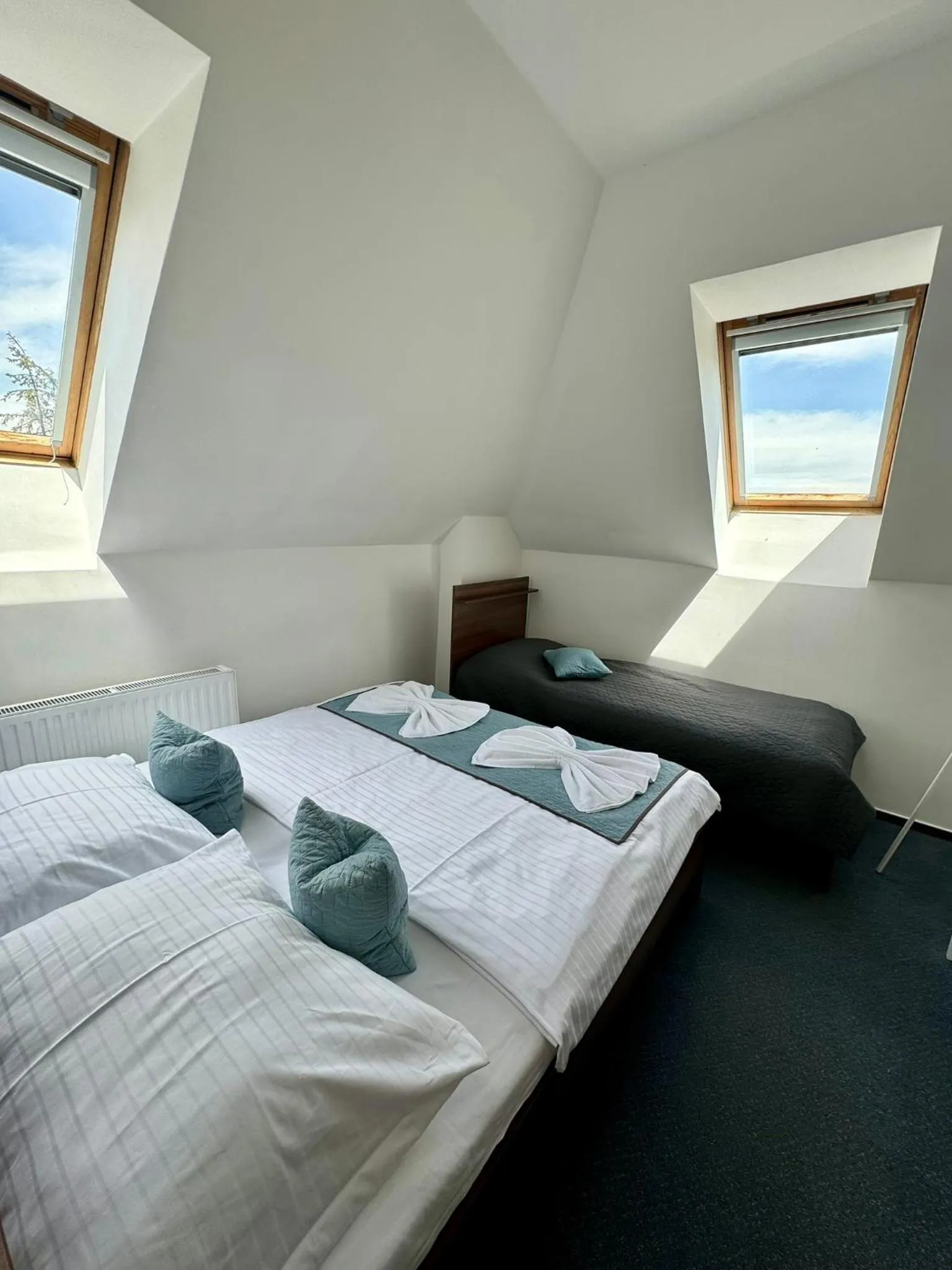 Bed in Hotel Vincent