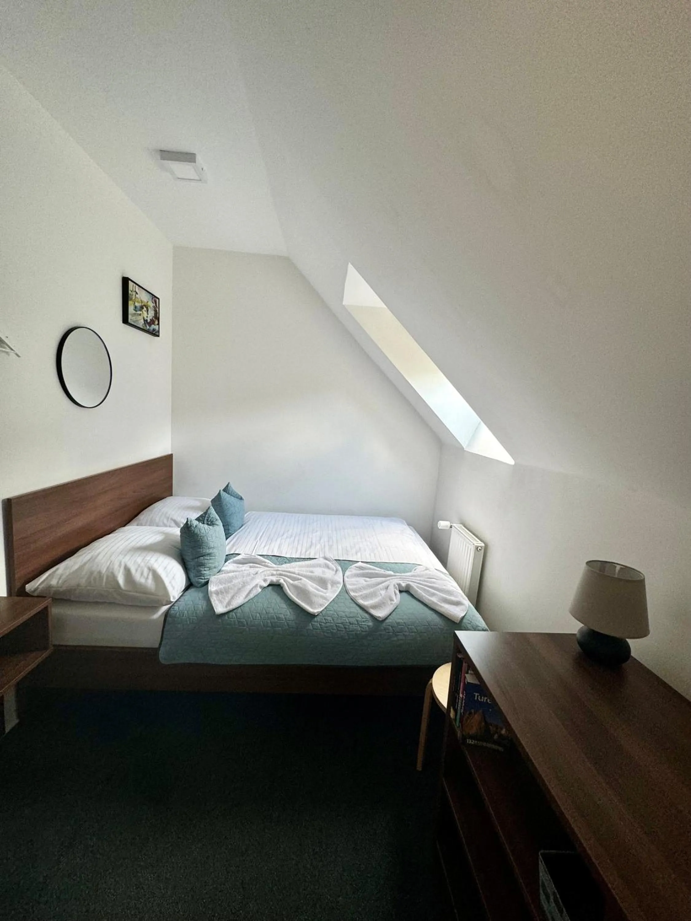 Bed in Hotel Vincent