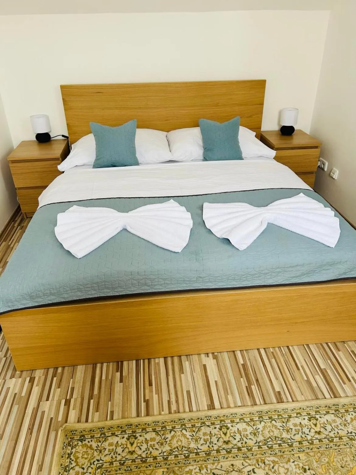 Bed in Hotel Vincent