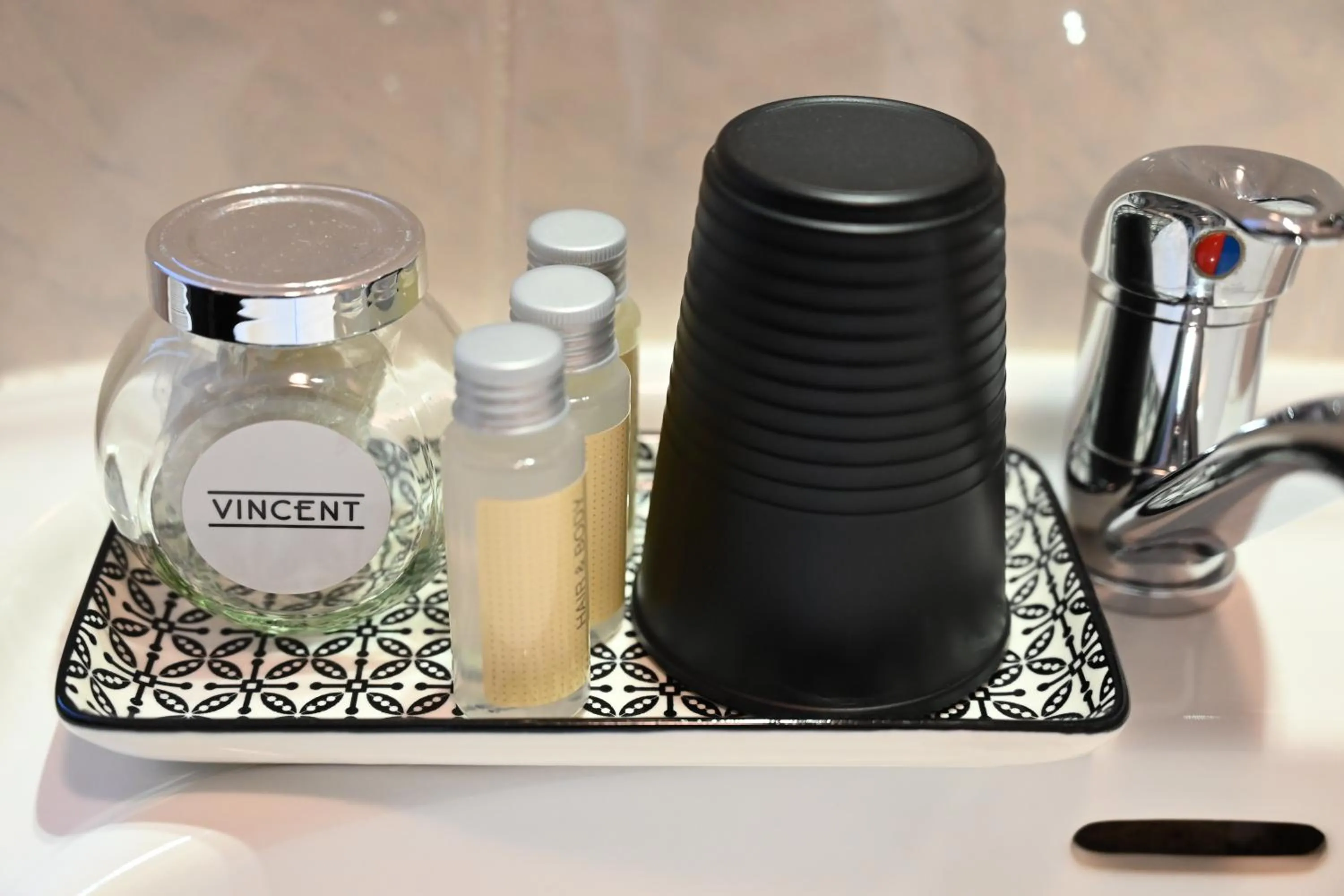 Decorative detail in Hotel Vincent