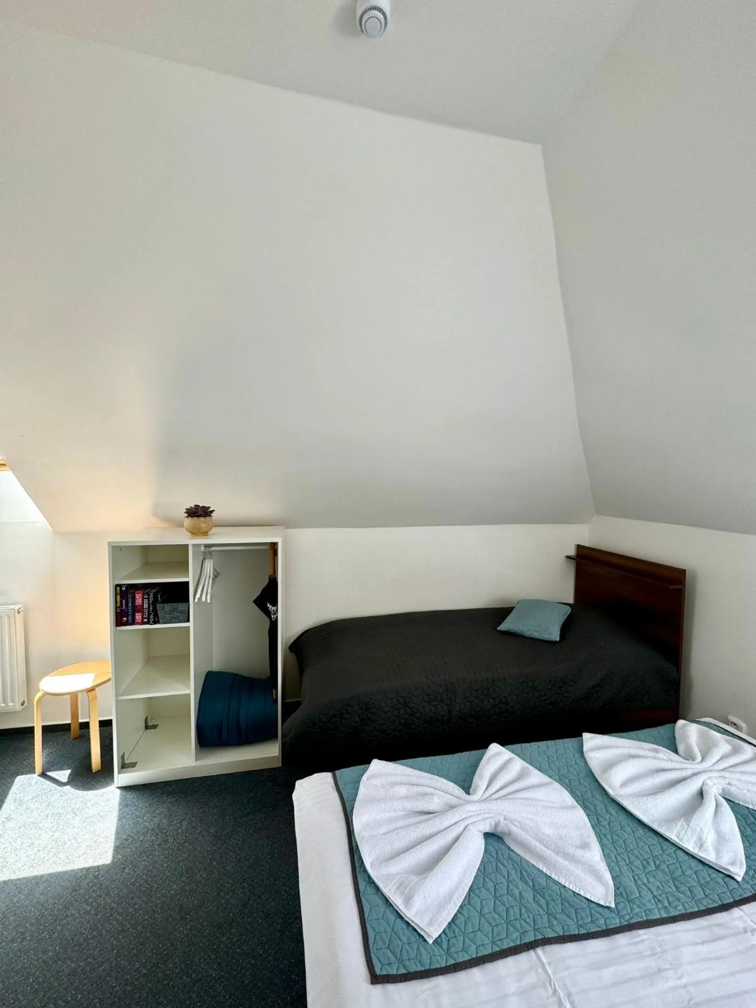 Bed in Hotel Vincent