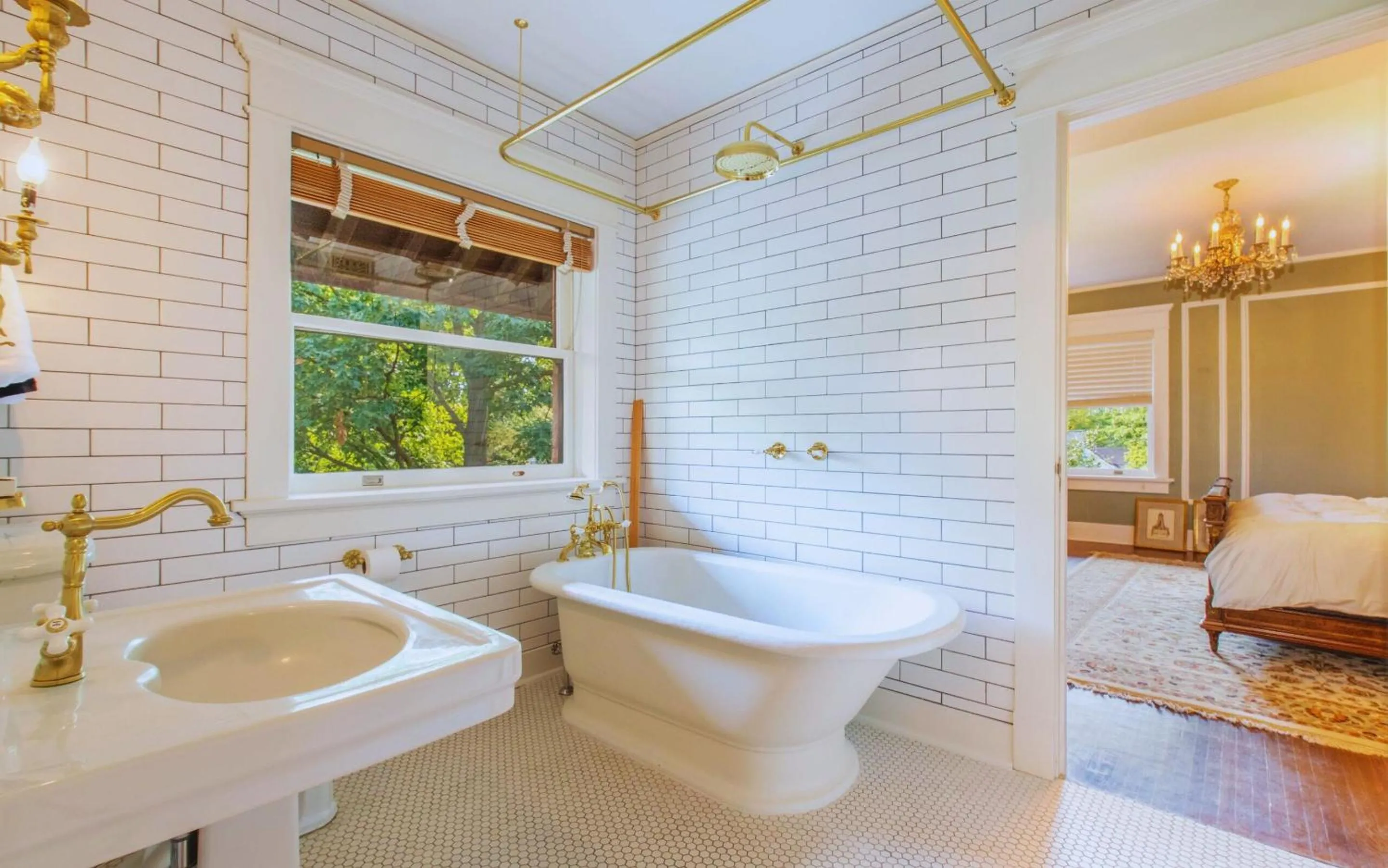 Bathroom in Martha's Bed and Breakfast