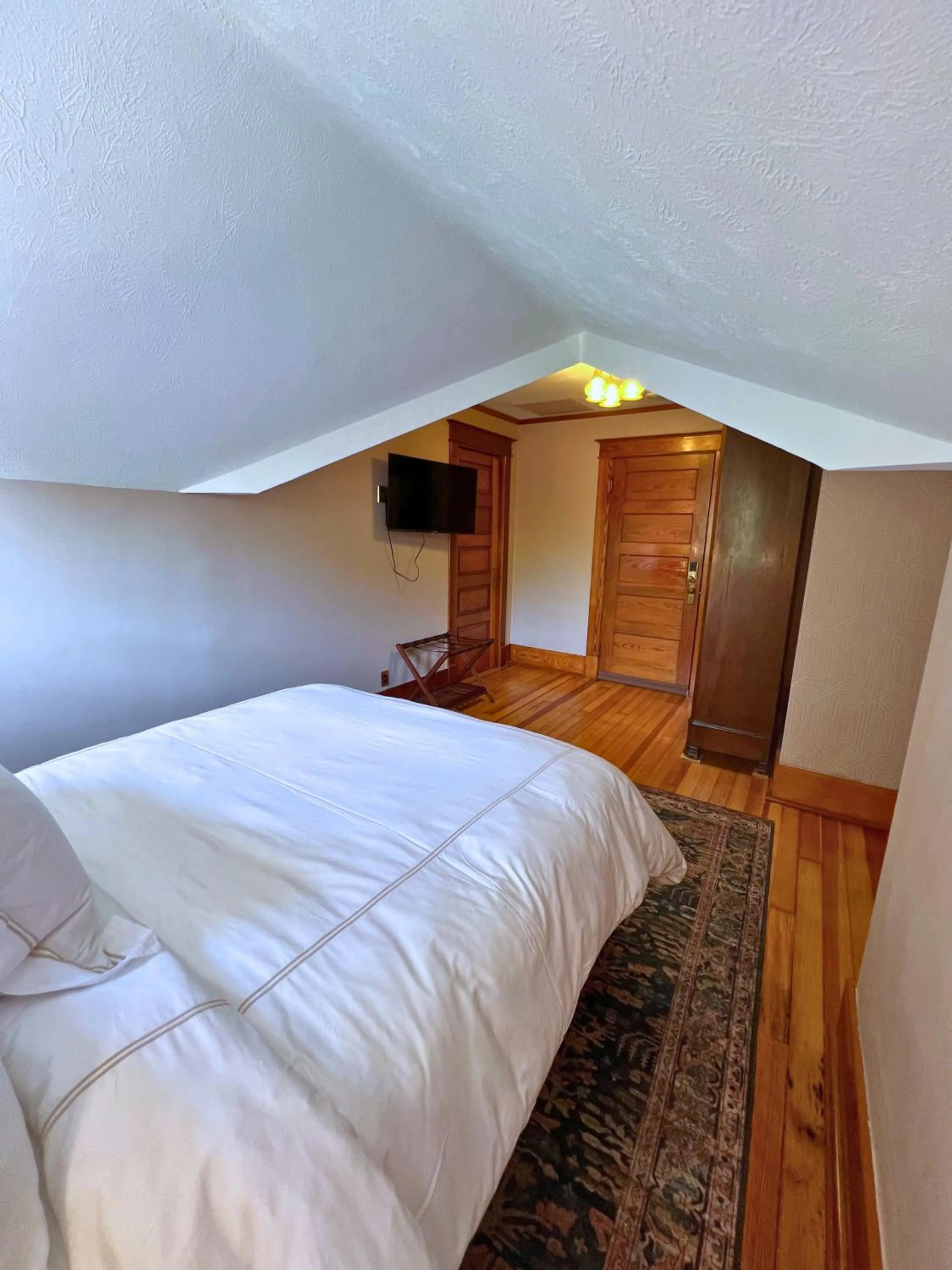 Bed in Martha's Bed and Breakfast