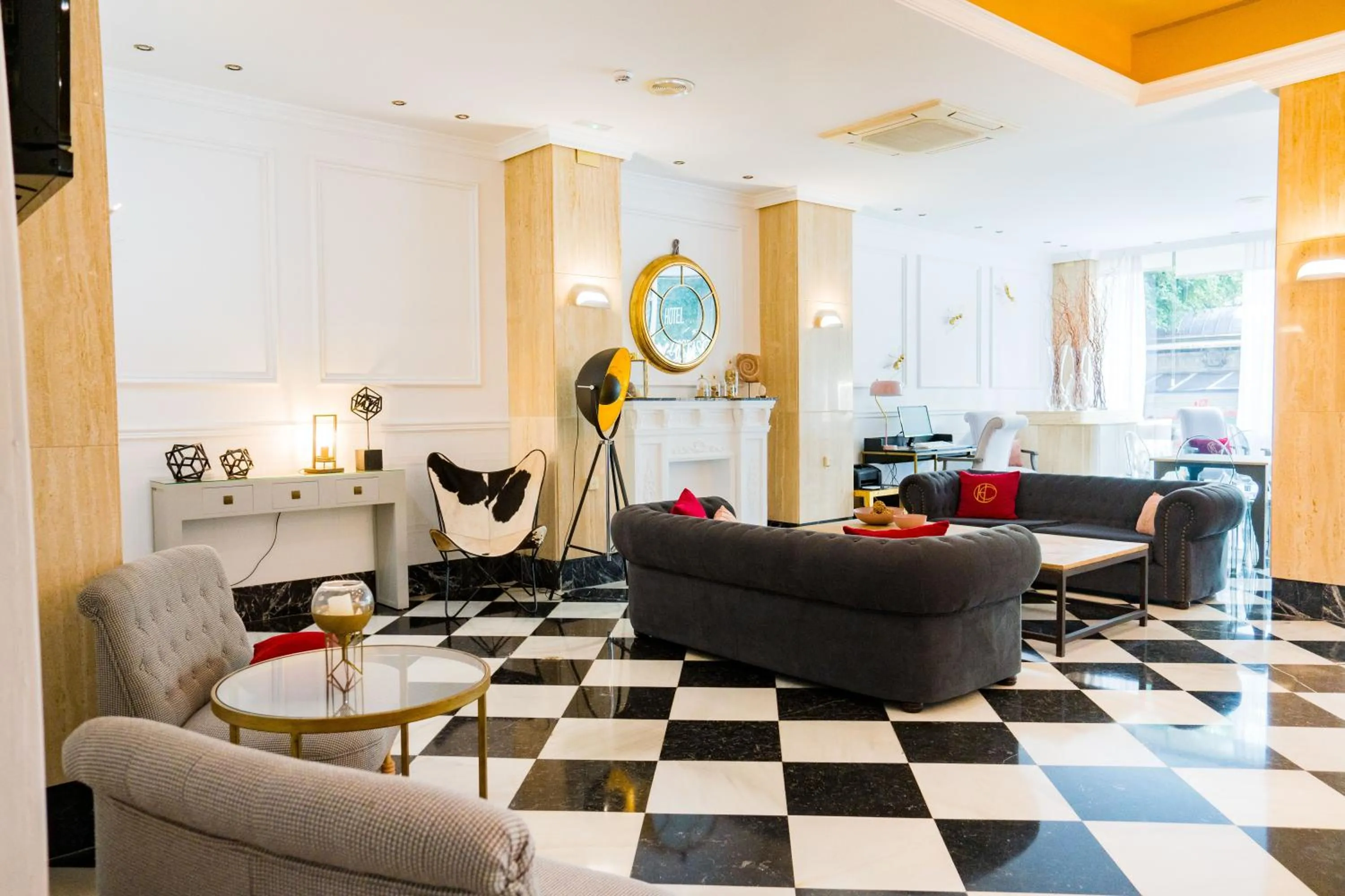 Lobby or reception in Hotel Costasol