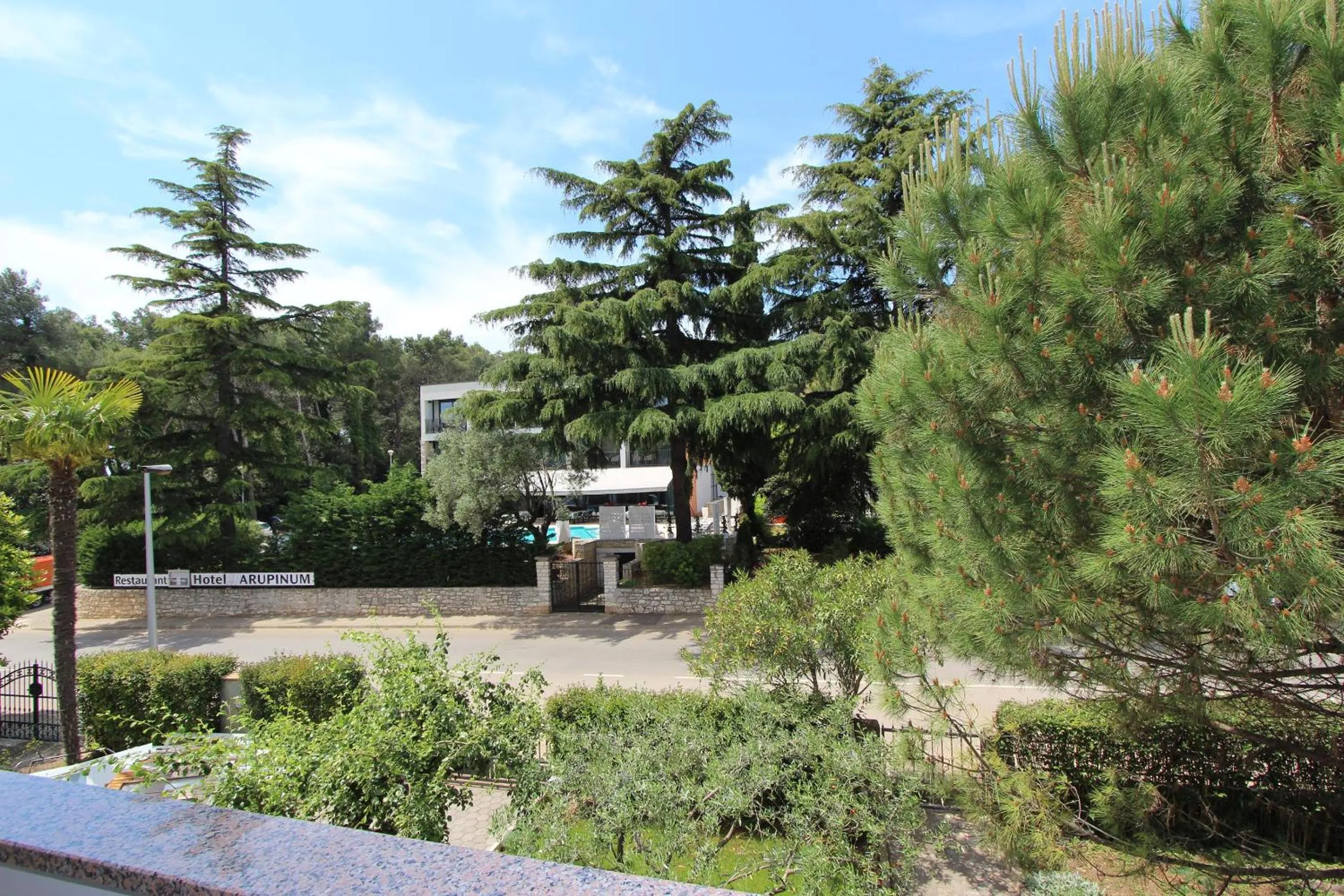 Garden view in Apartments Godena