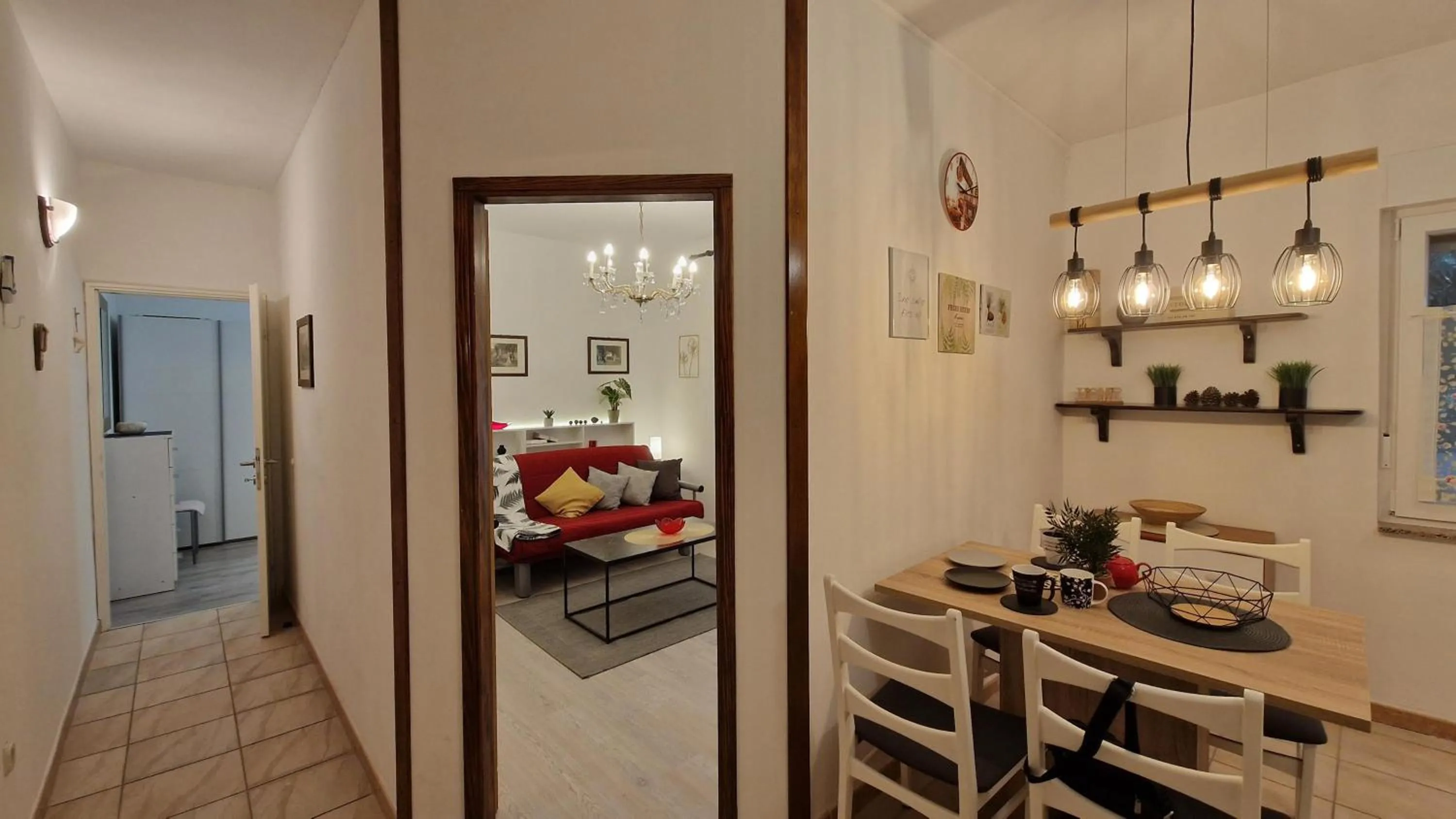 Kitchen or kitchenette in Apartments Godena