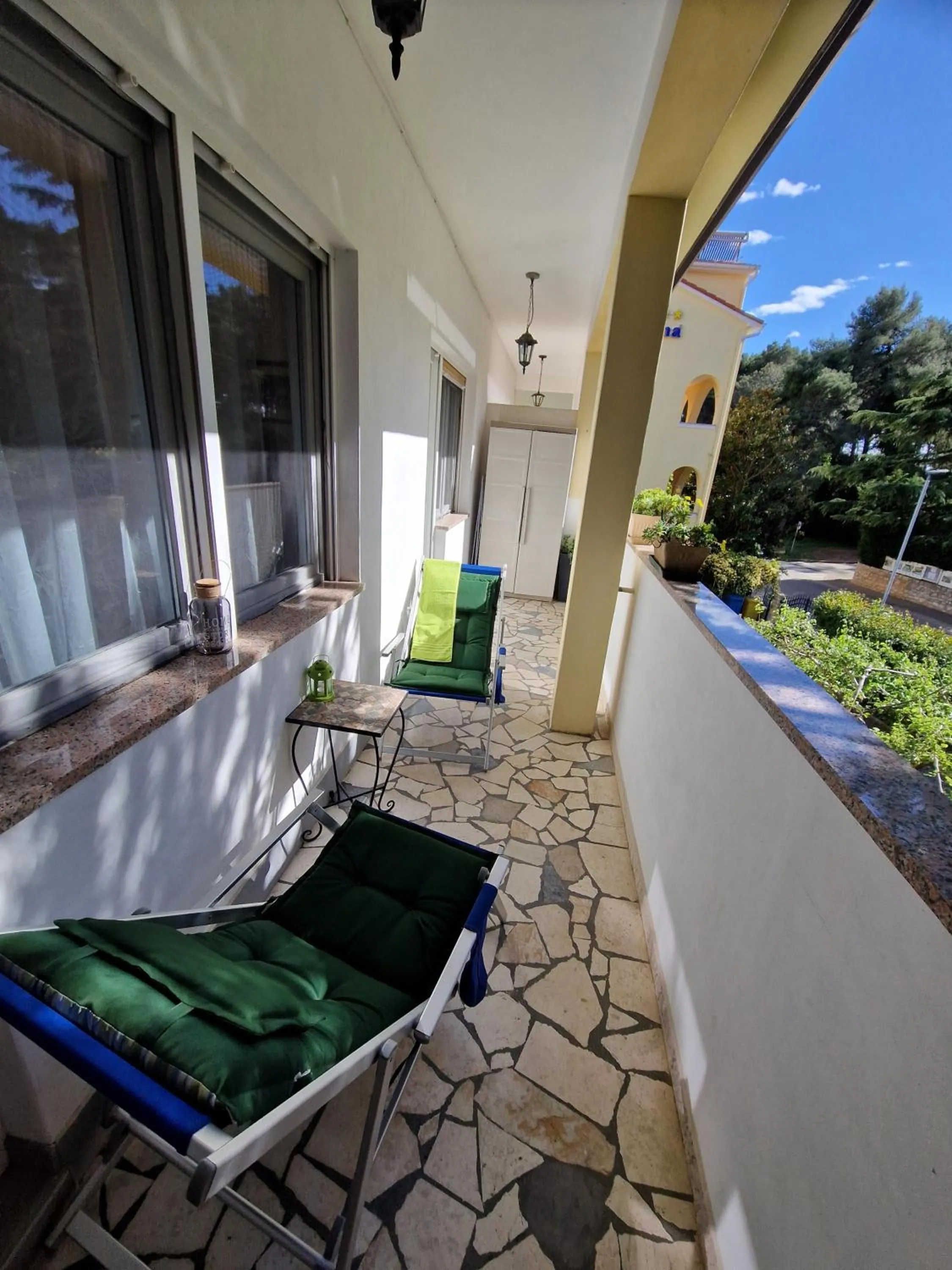 Balcony/Terrace in Apartments Godena