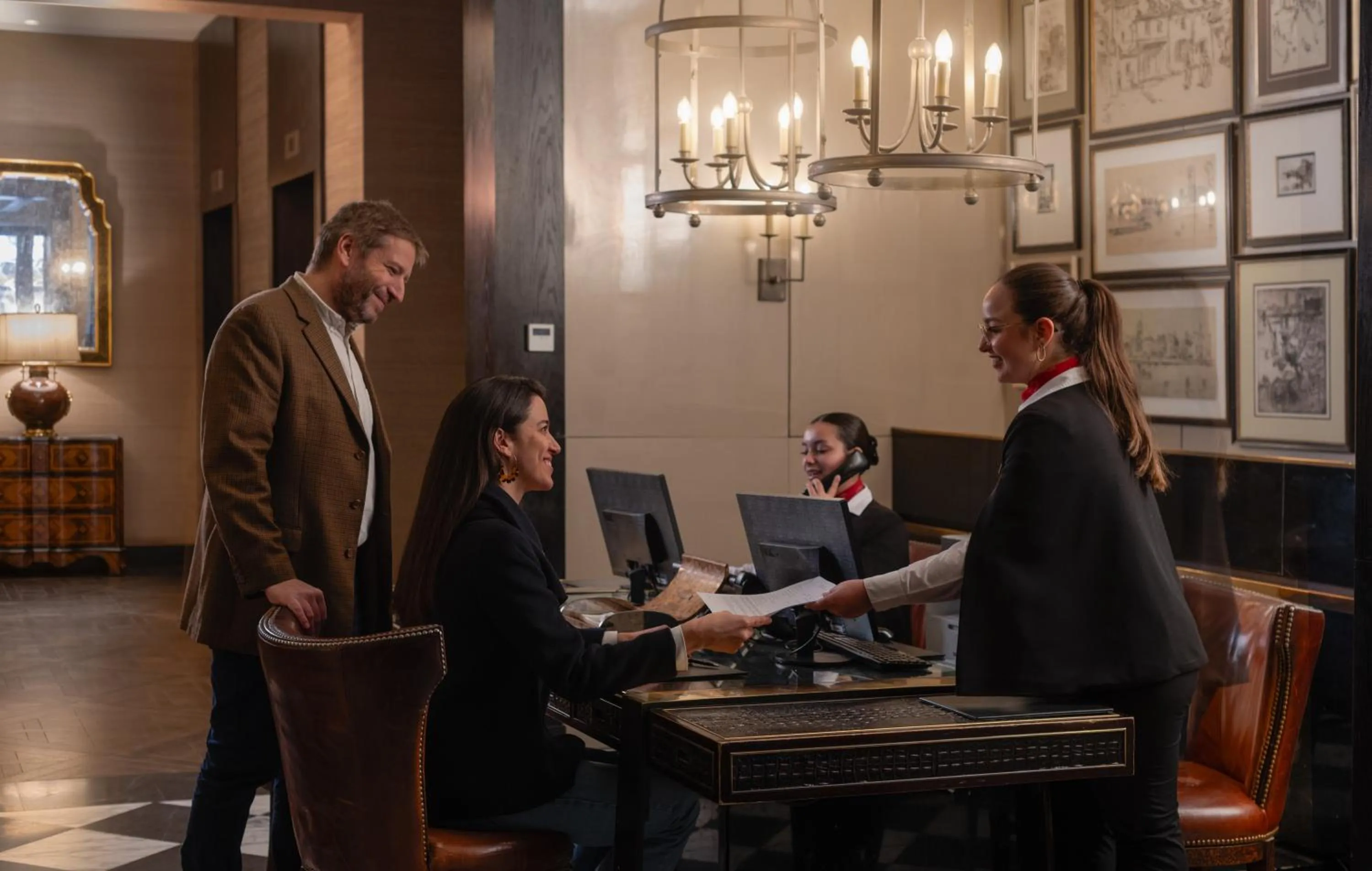 Lobby or reception in The Singular Santiago