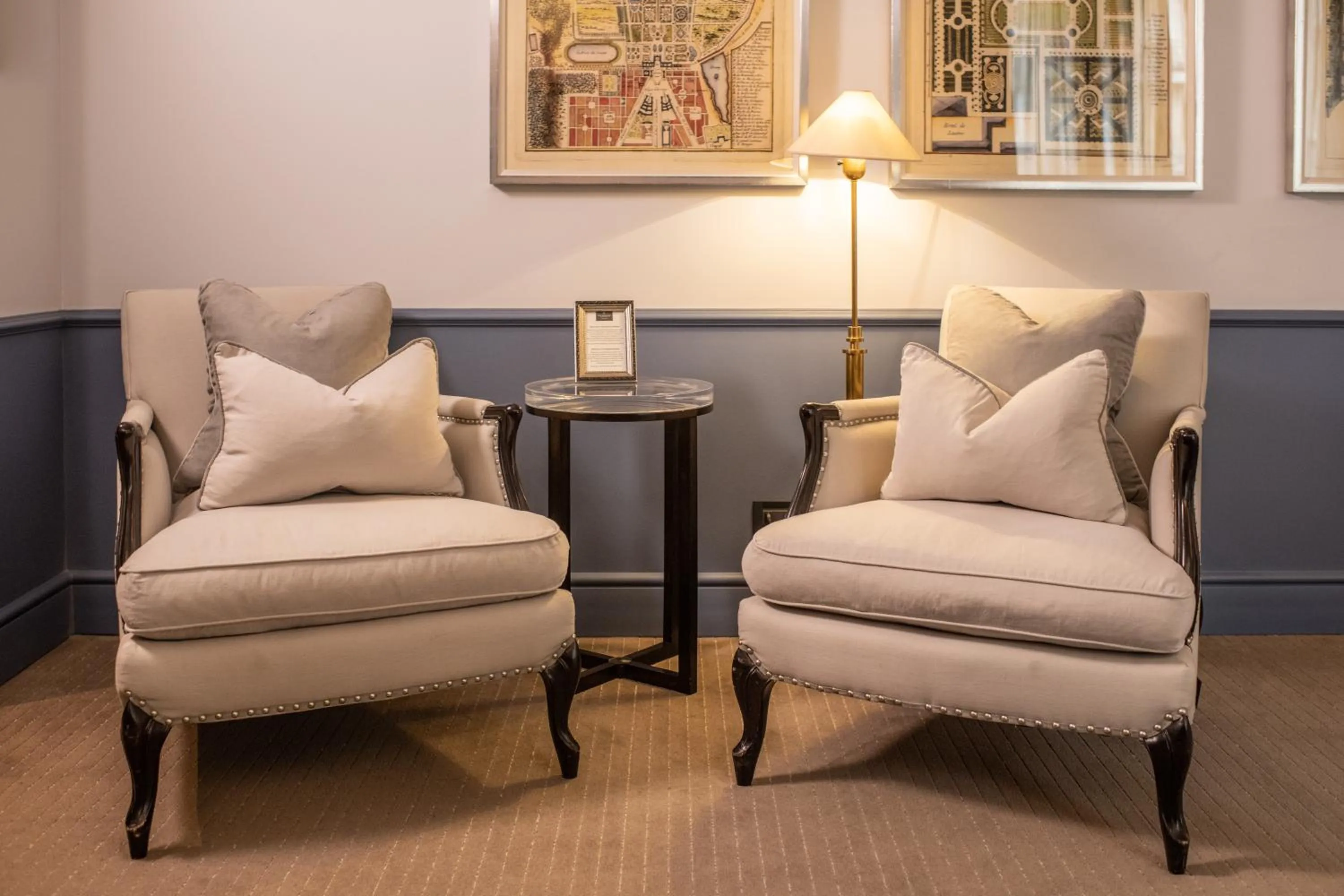 Seating area in The Singular Santiago