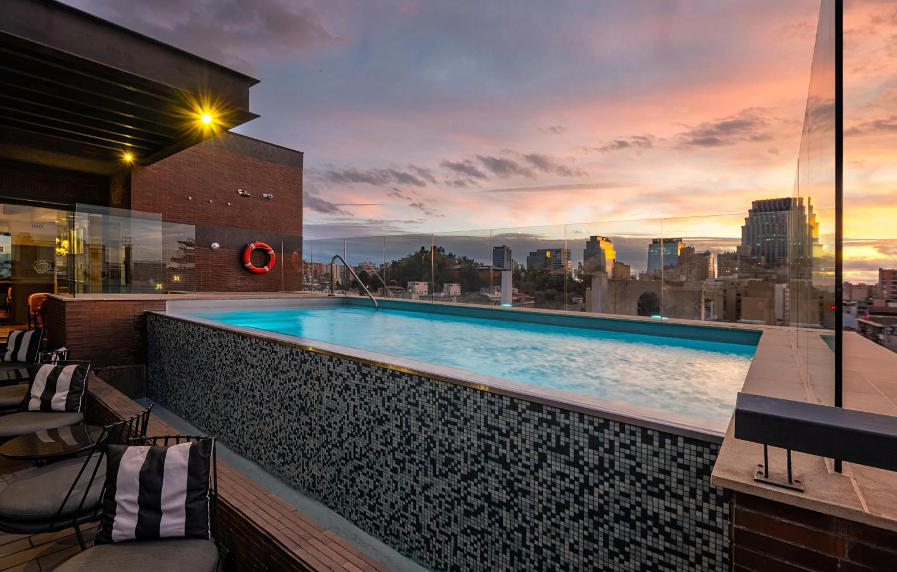 City view in The Singular Santiago