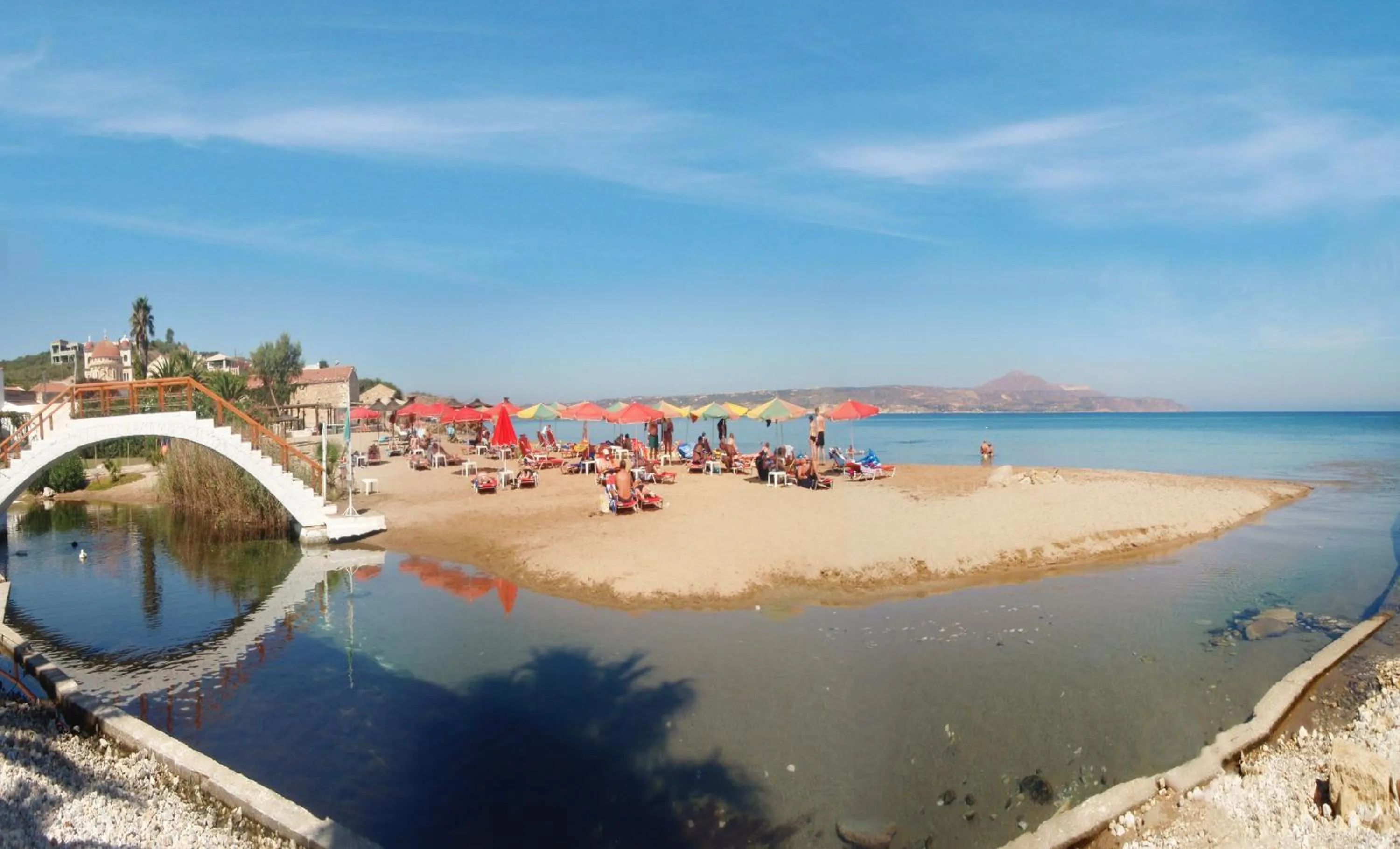 Beach in Asterias Studios & Apartments