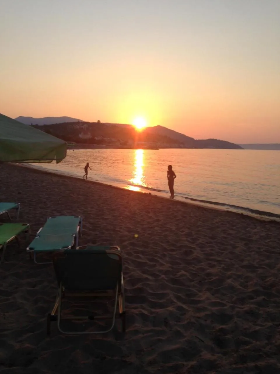 Beach in Asterias Studios & Apartments