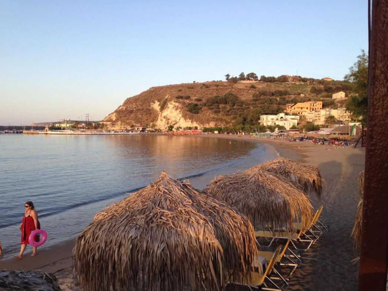 Beach in Asterias Studios & Apartments