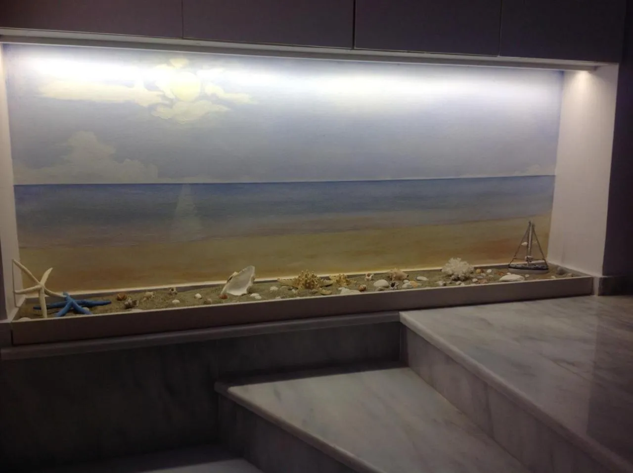Decorative detail in Asterias Studios & Apartments