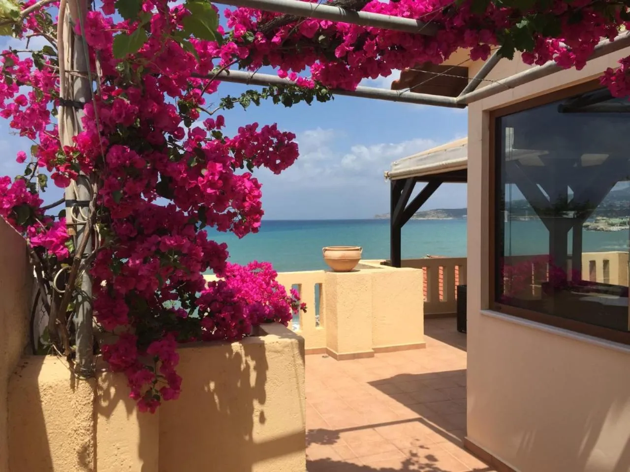 Balcony/Terrace in Asterias Studios & Apartments