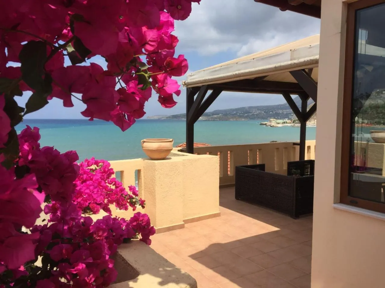 Balcony/Terrace in Asterias Studios & Apartments