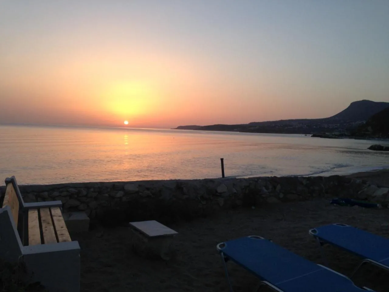 Sea view in Asterias Studios & Apartments