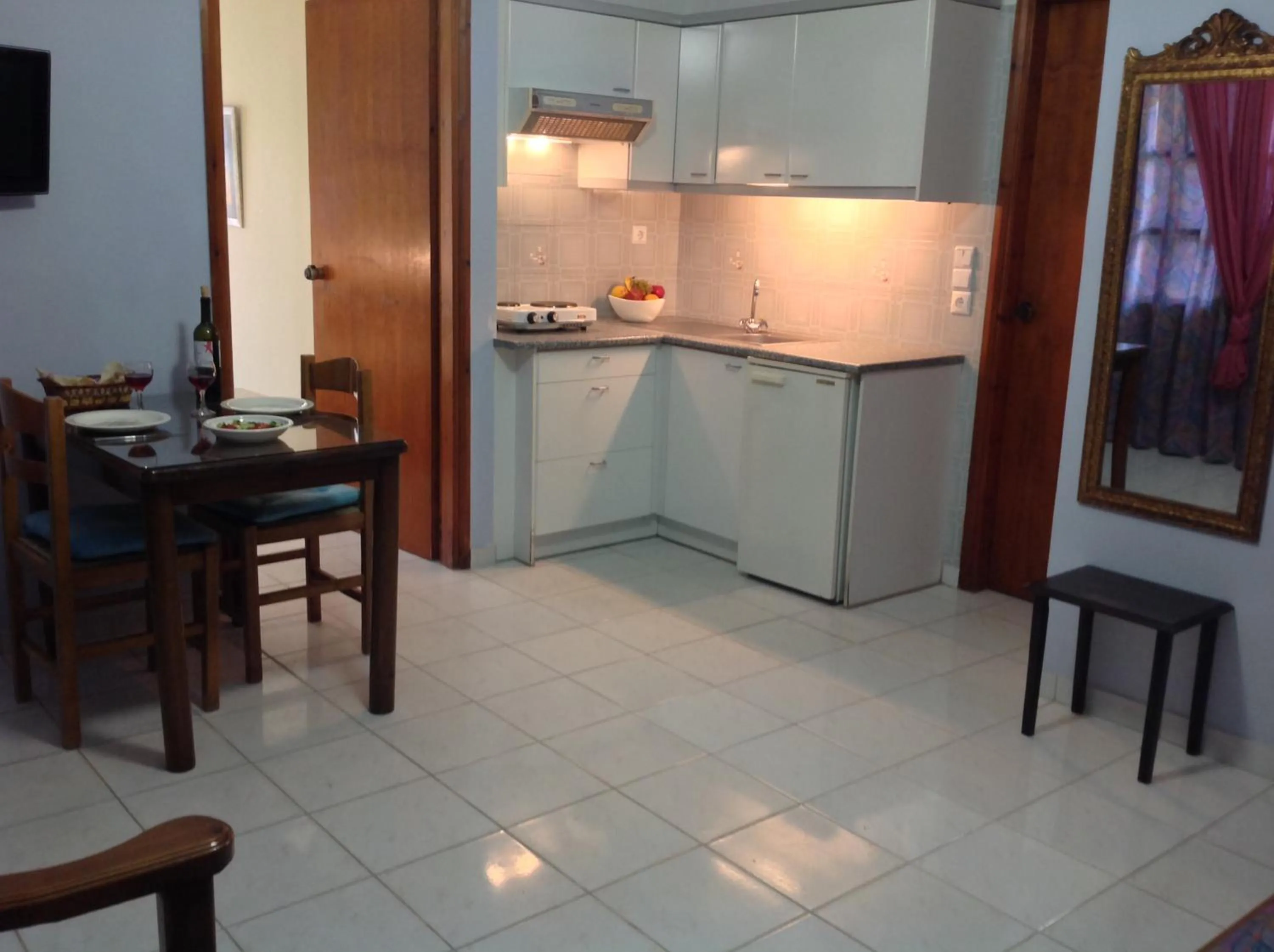 Dining area in Asterias Studios & Apartments