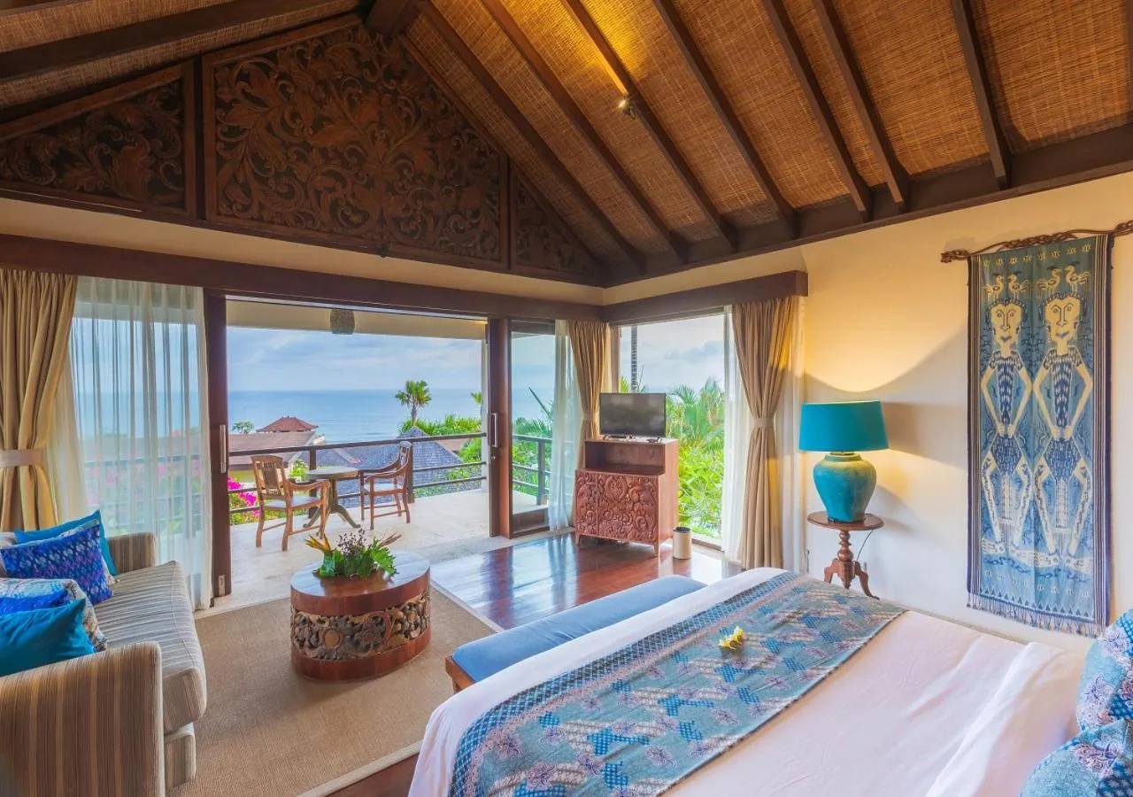 Communal lounge/ TV room, Bed in Villa Cantik Pandawa By Fays Hospitality