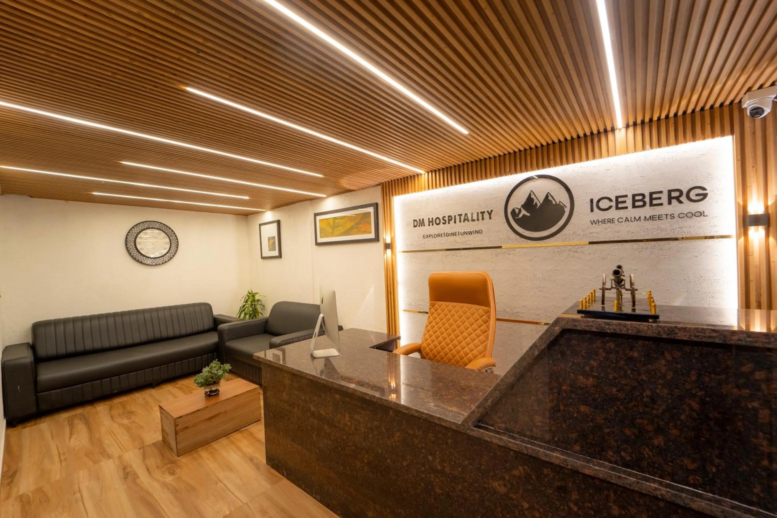Lobby or reception in Treebo Iceberg