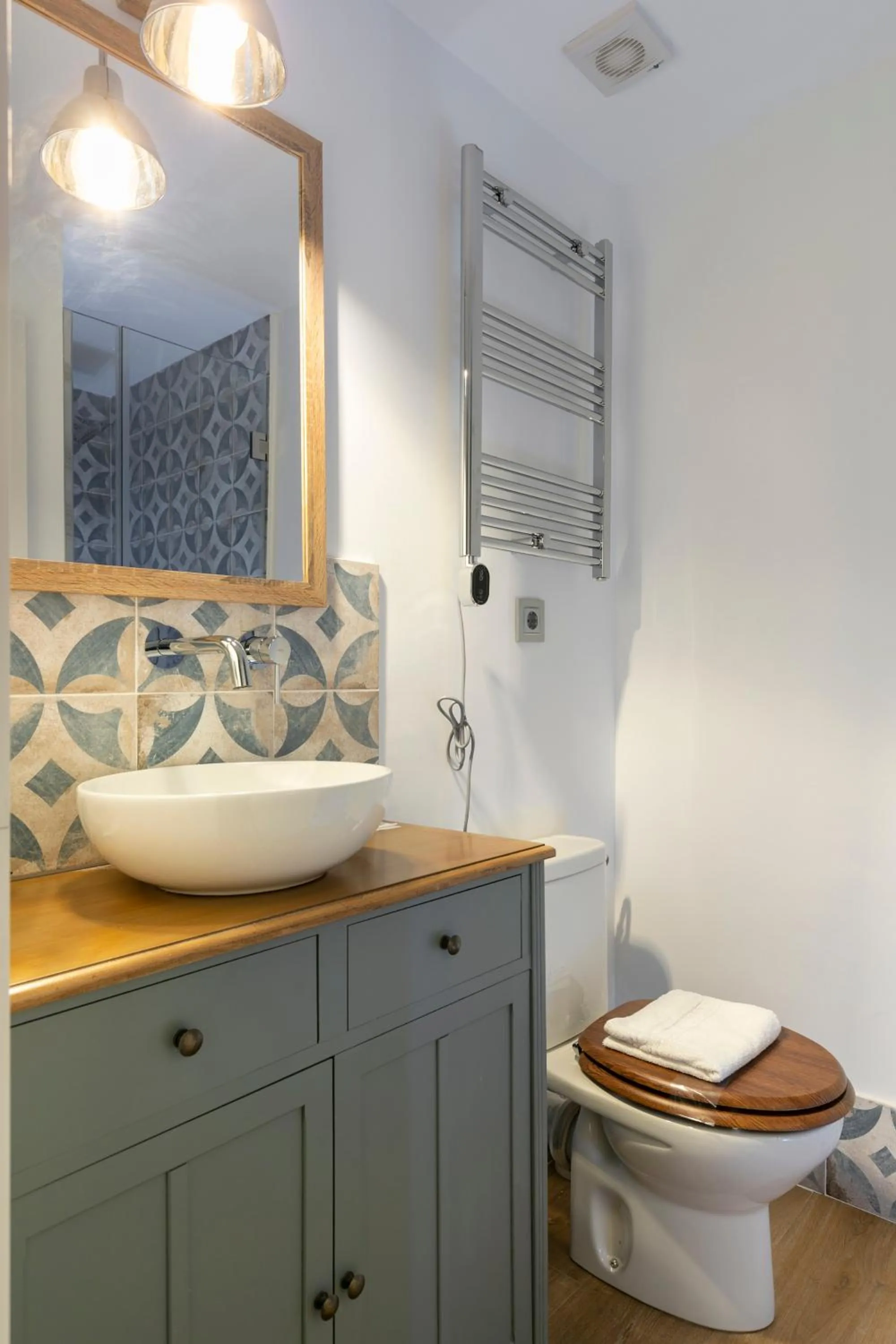 Bathroom in H-A Aparthotel Hotel Quo