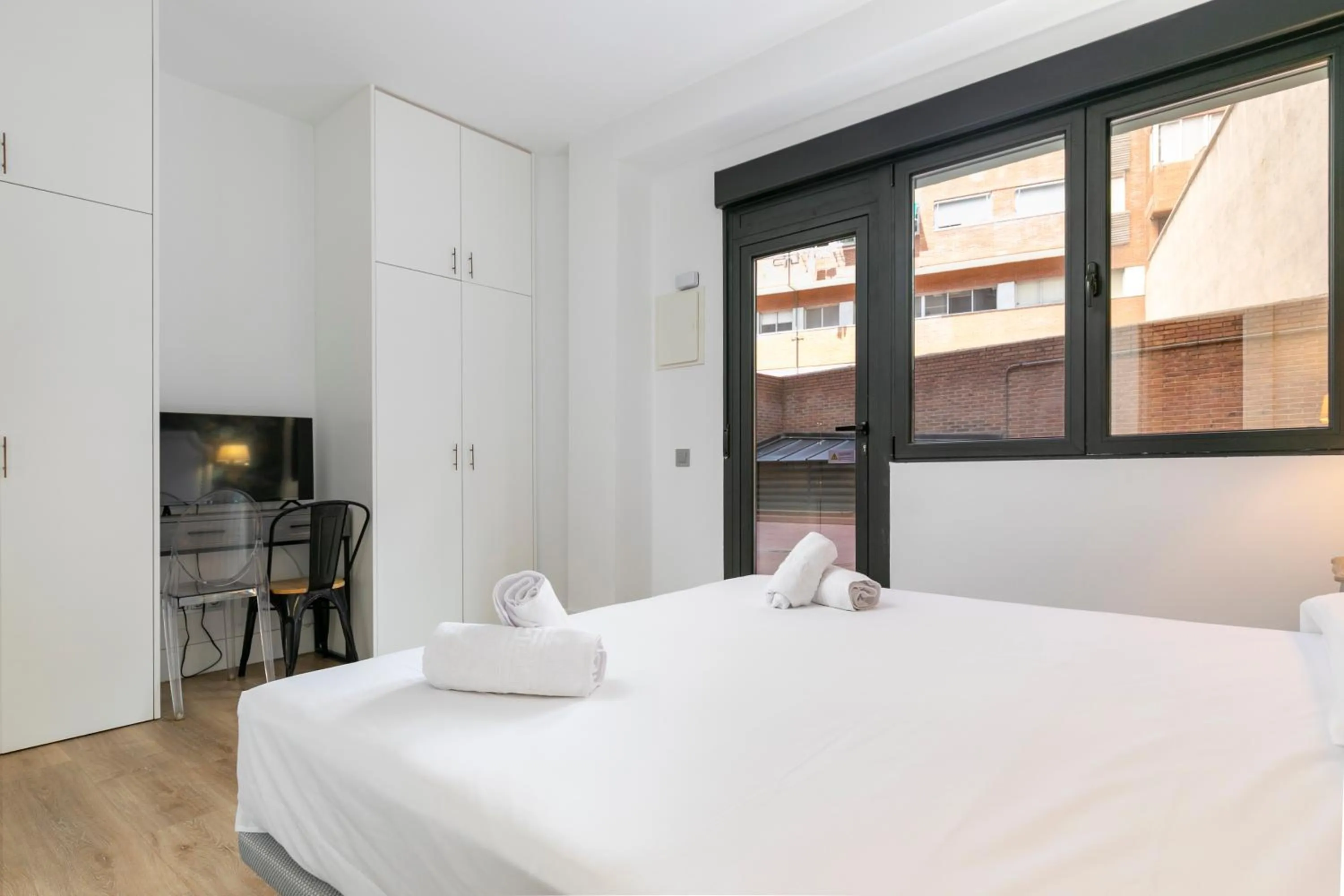 Bedroom, Bed in H-A Aparthotel Hotel Quo