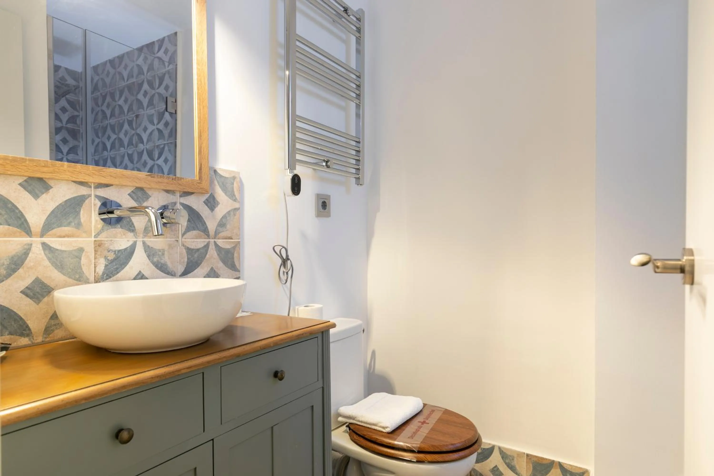 Bathroom in H-A Aparthotel Hotel Quo