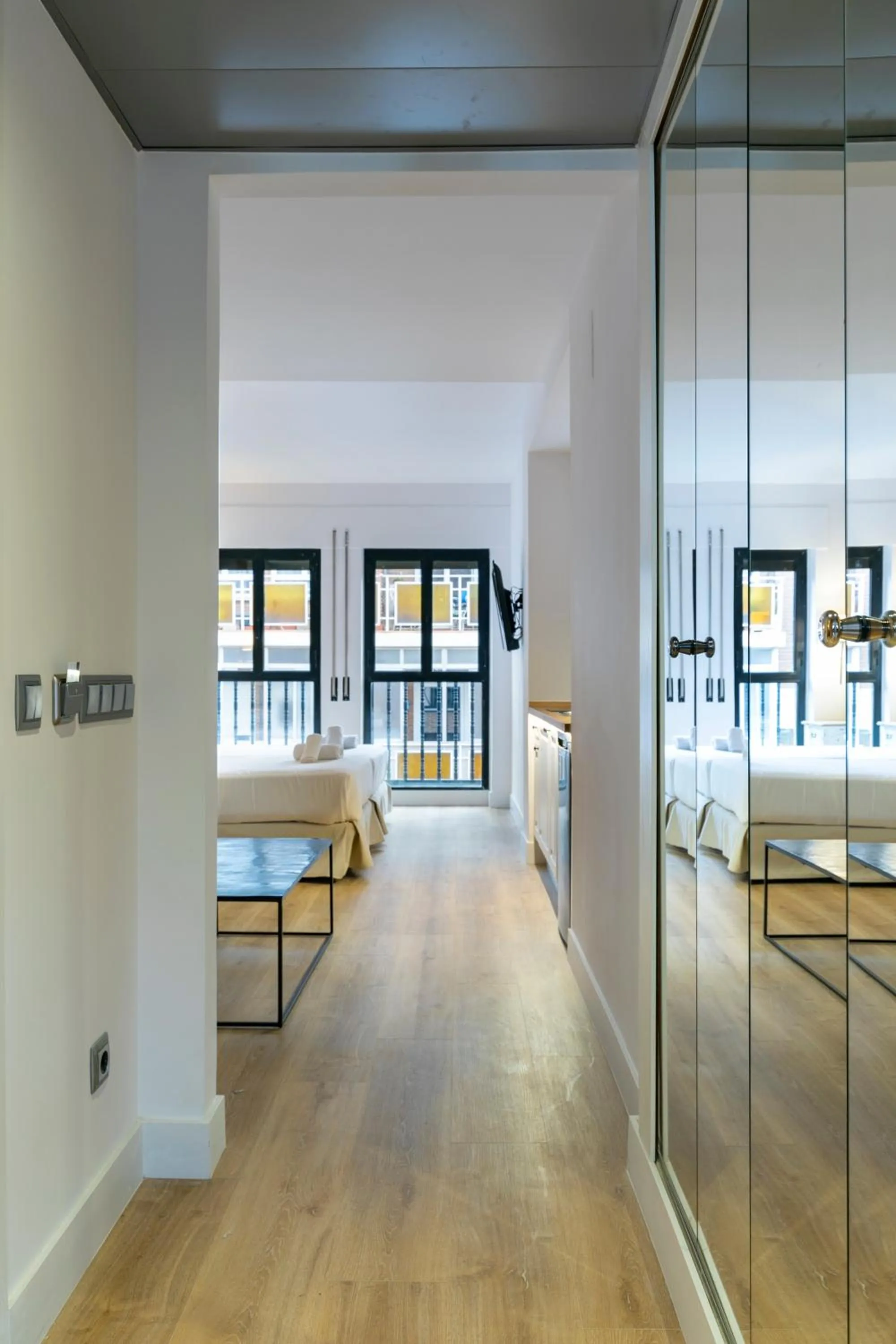 Photo of the whole room, Bed in H-A Aparthotel Hotel Quo