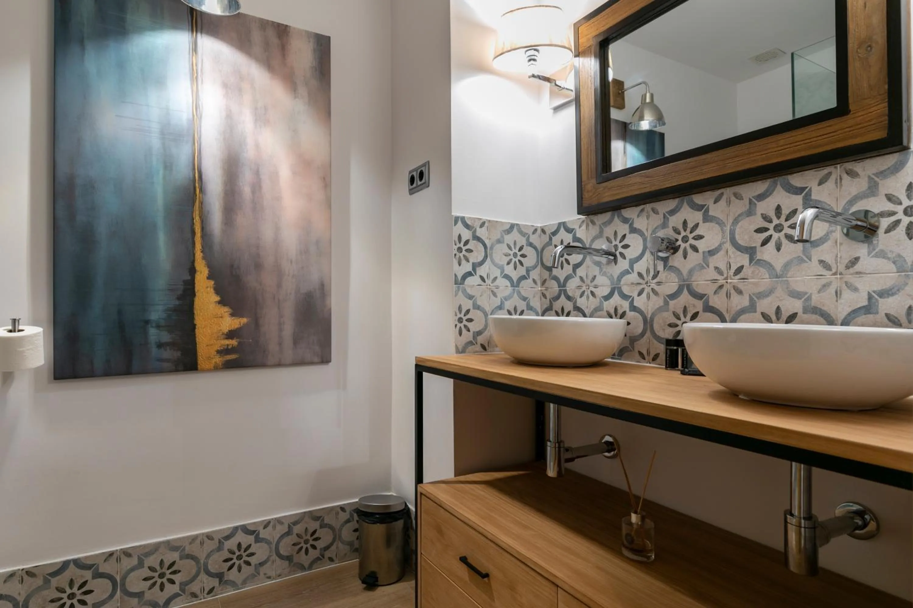 Bathroom in H-A Aparthotel Hotel Quo