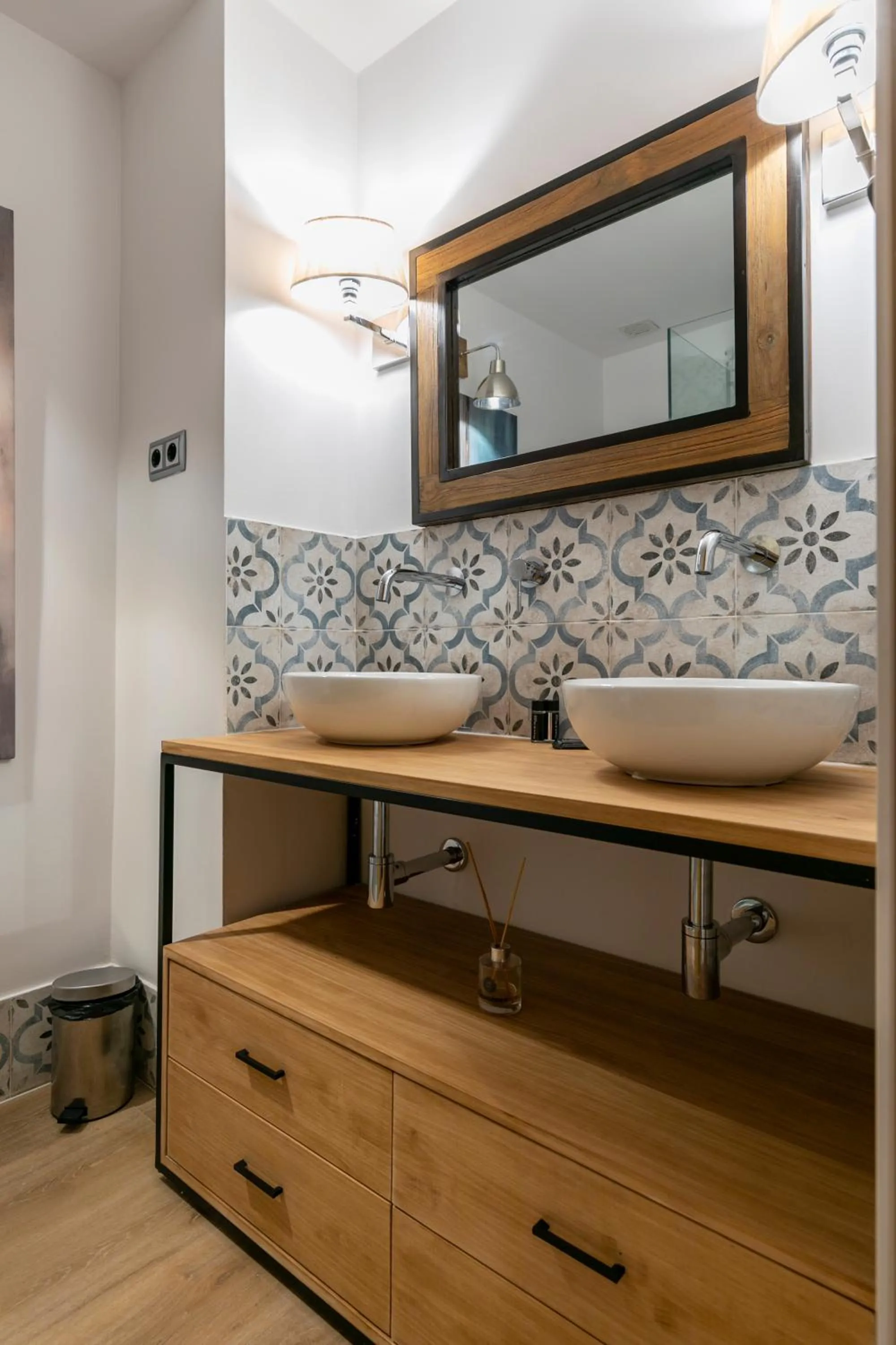 Bathroom in H-A Aparthotel Hotel Quo