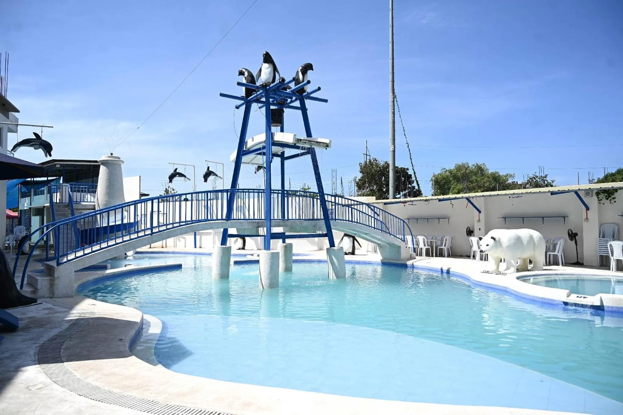 Swimming pool in J&V Hotel and Resort