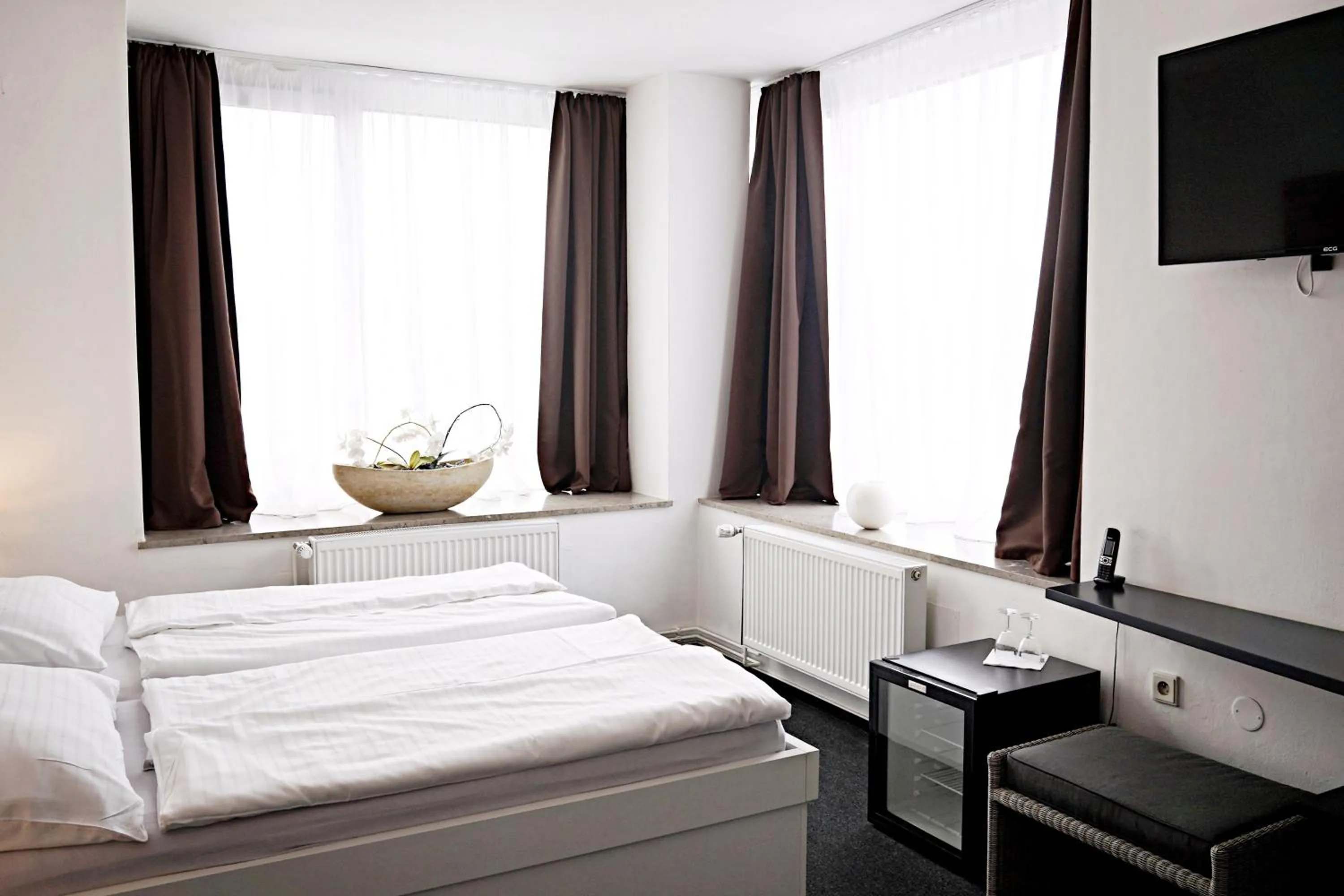 Bed in Wellness Hotel Orlík