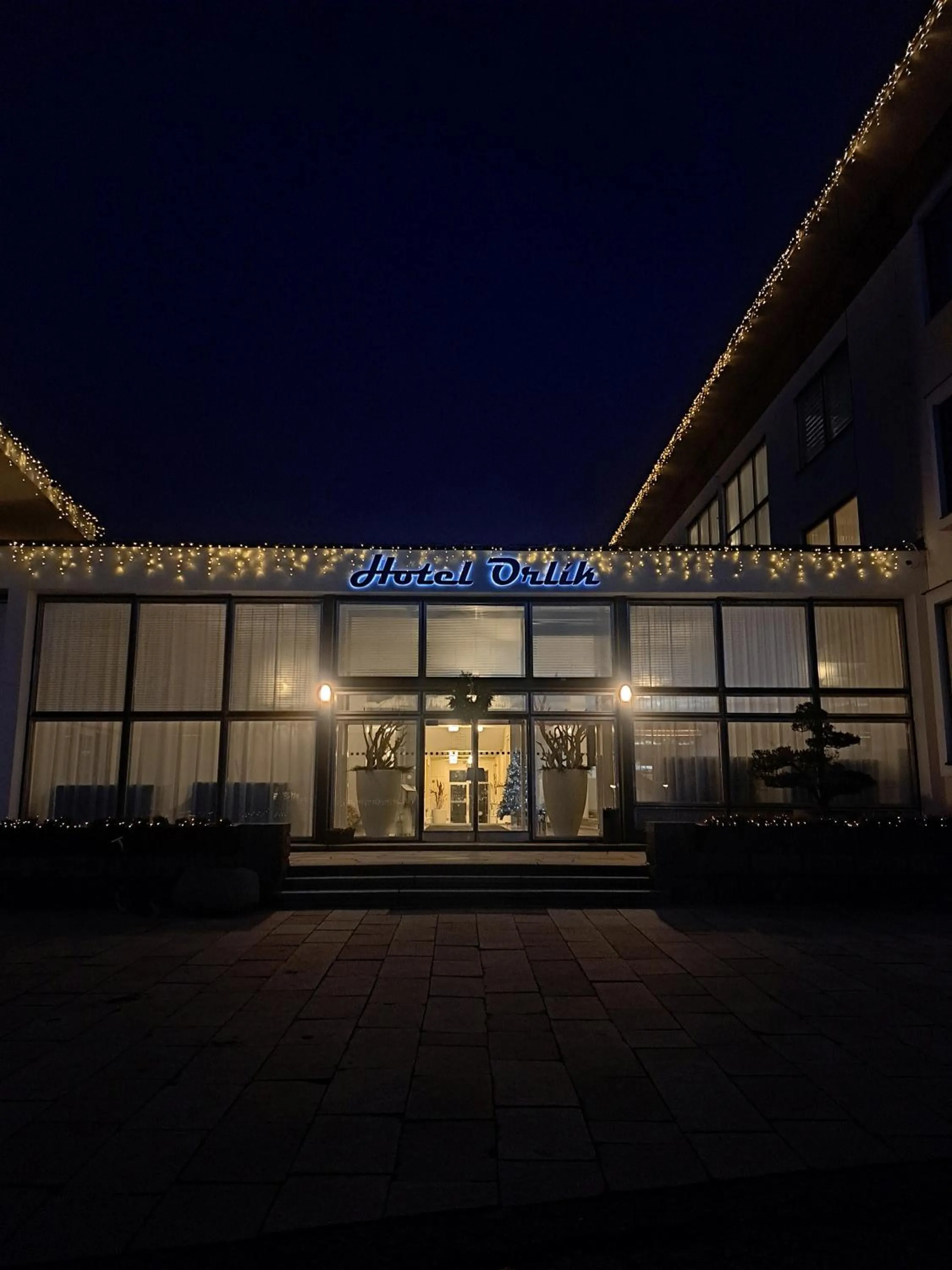 Property building in Wellness Hotel Orlík