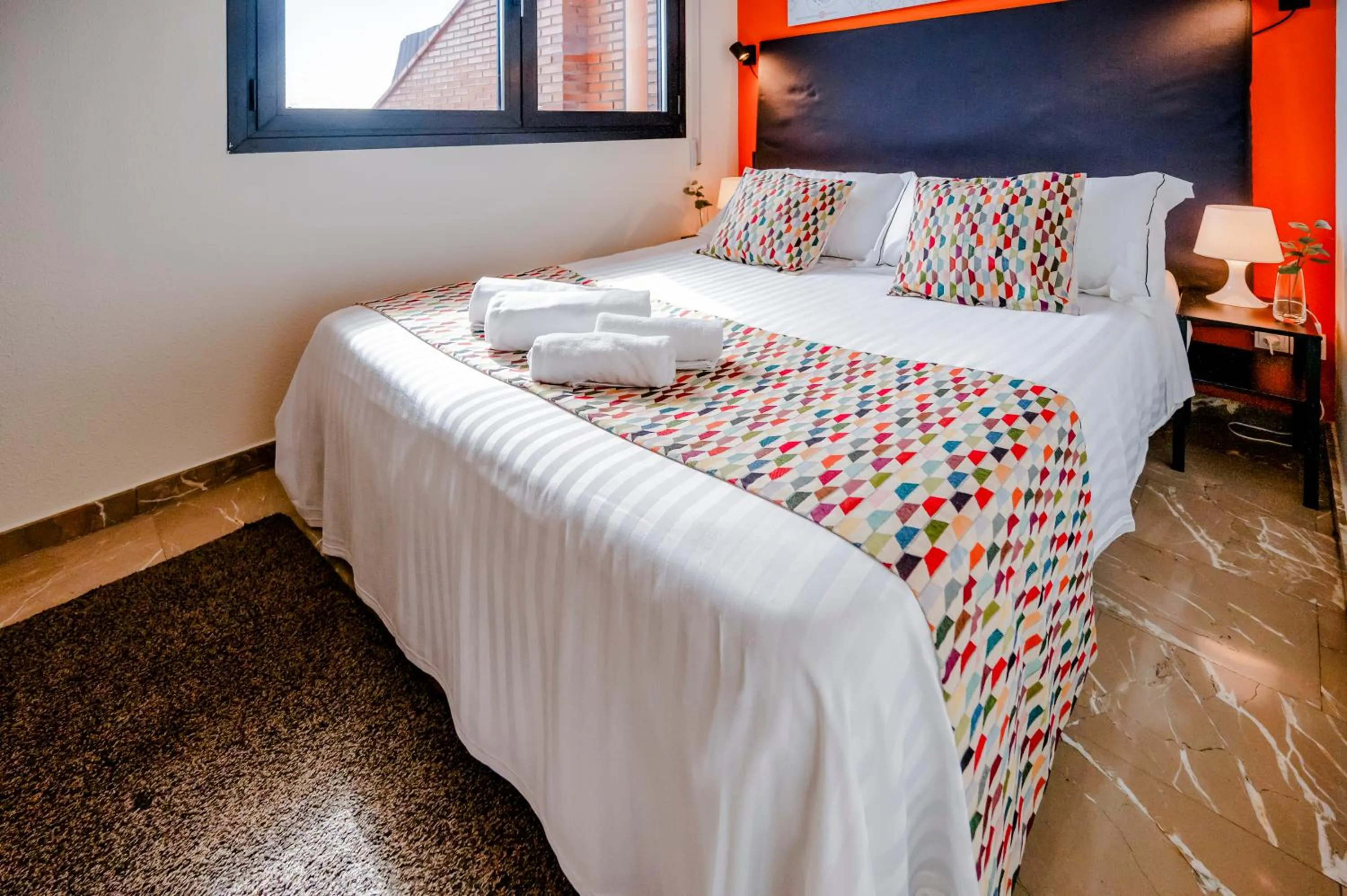 Bed in Apartamentos G3 Galeon