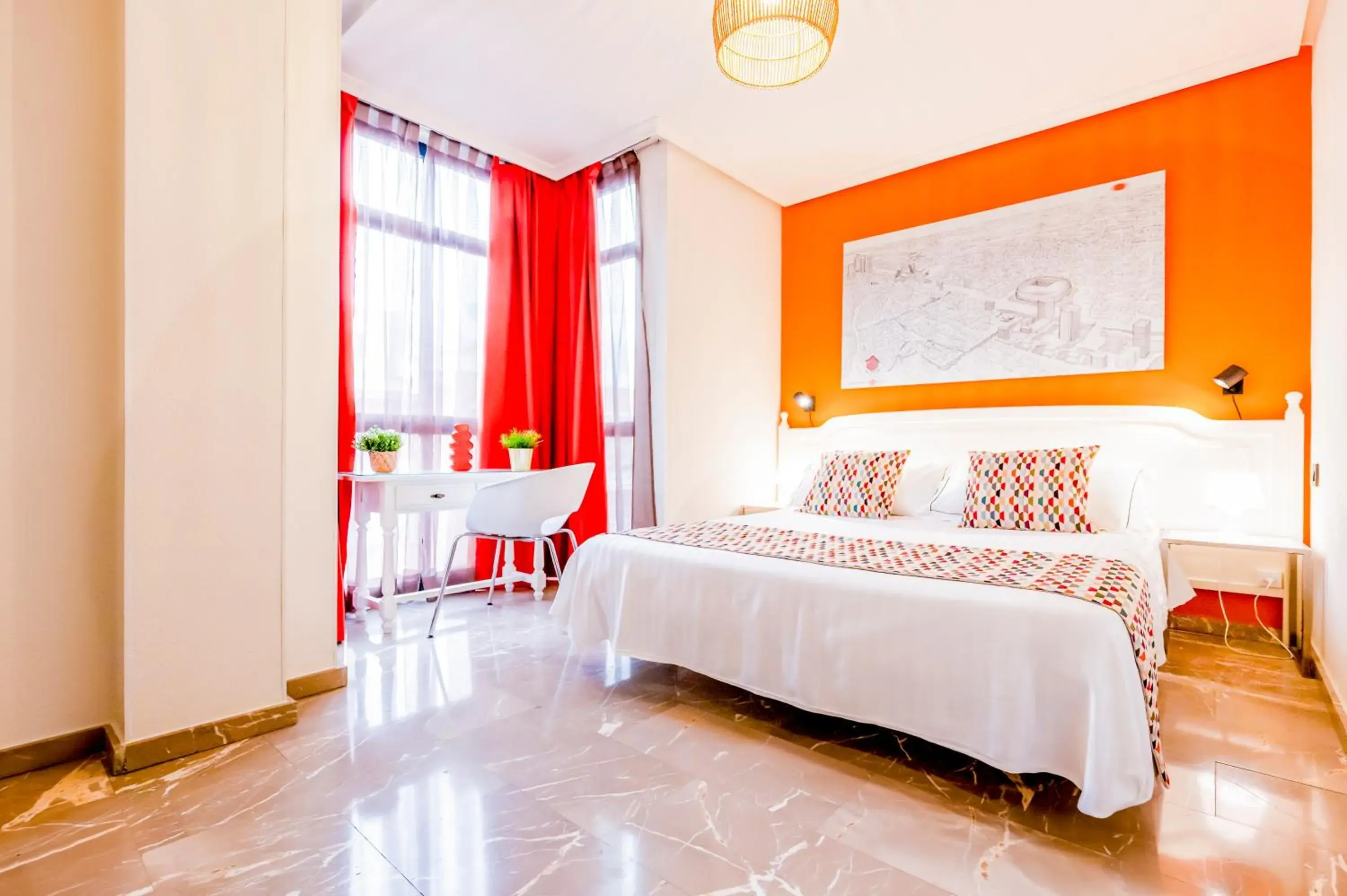 Bed in Apartamentos G3 Galeon Bed in Apartamentos G3 Galeon