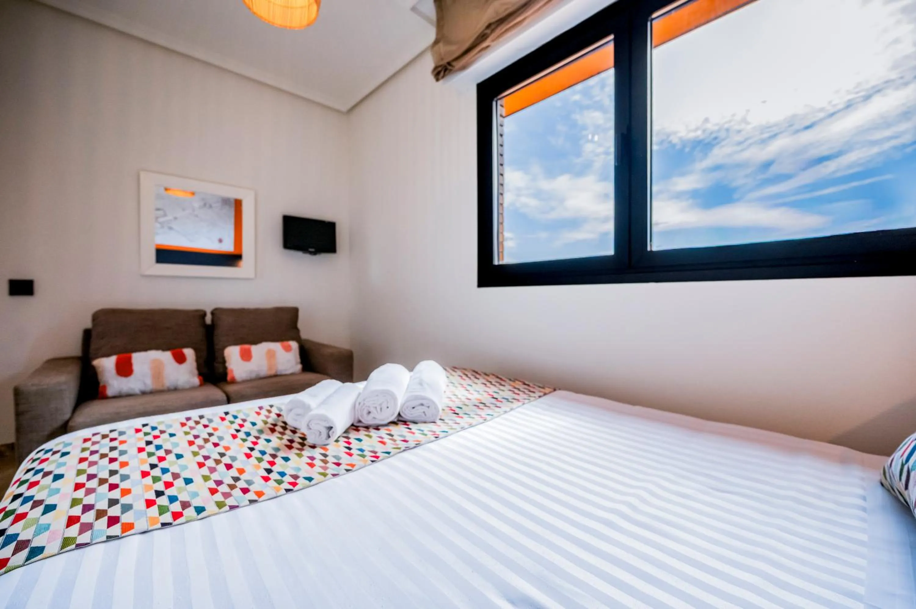 Photo of the whole room, Bed in Apartamentos G3 Galeon